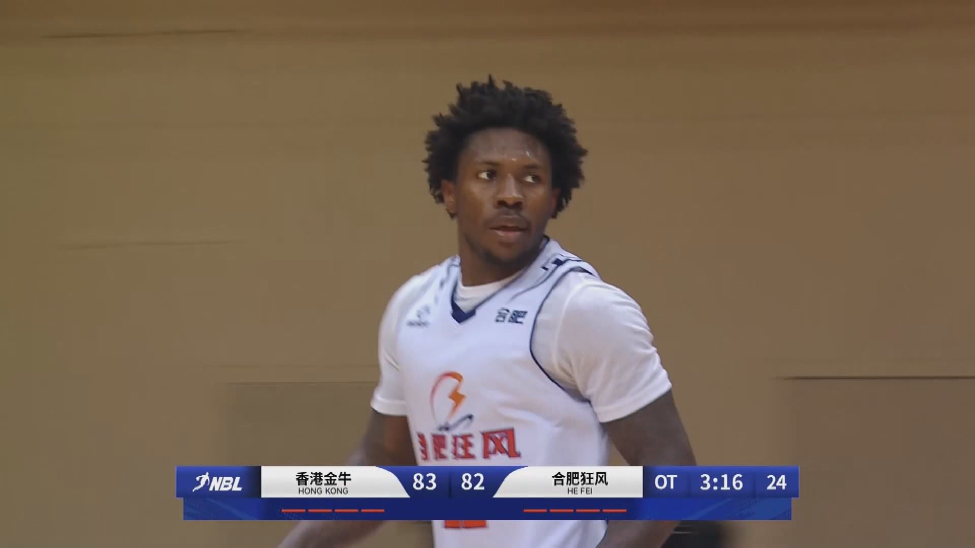 NBL　香港金牛 85:96 合肥狂風(加時)