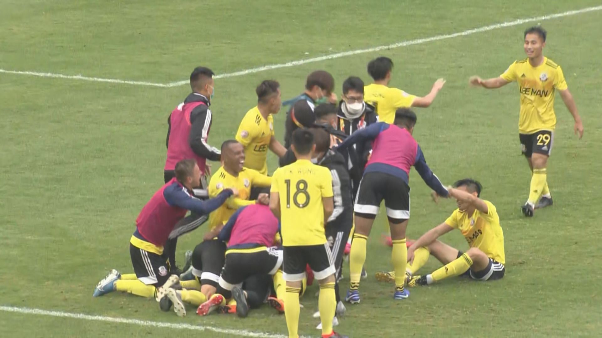 港超聯　理文2 : 1傑志