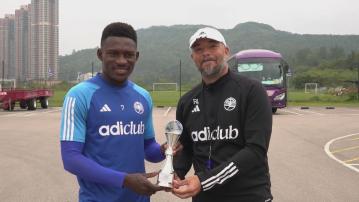 東方外援巴科爾獲選為港超聯11月最有價值球員