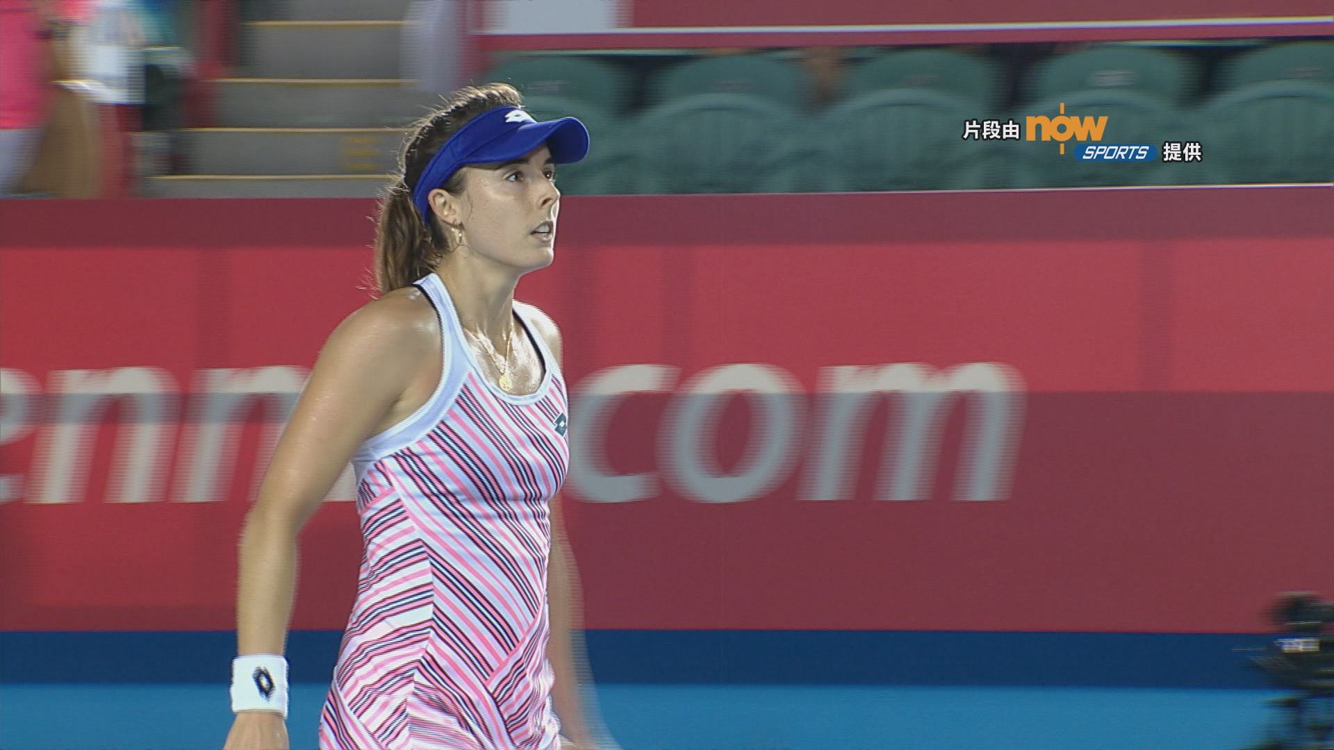 香港女子網球公開賽　歌妮晉級次圈