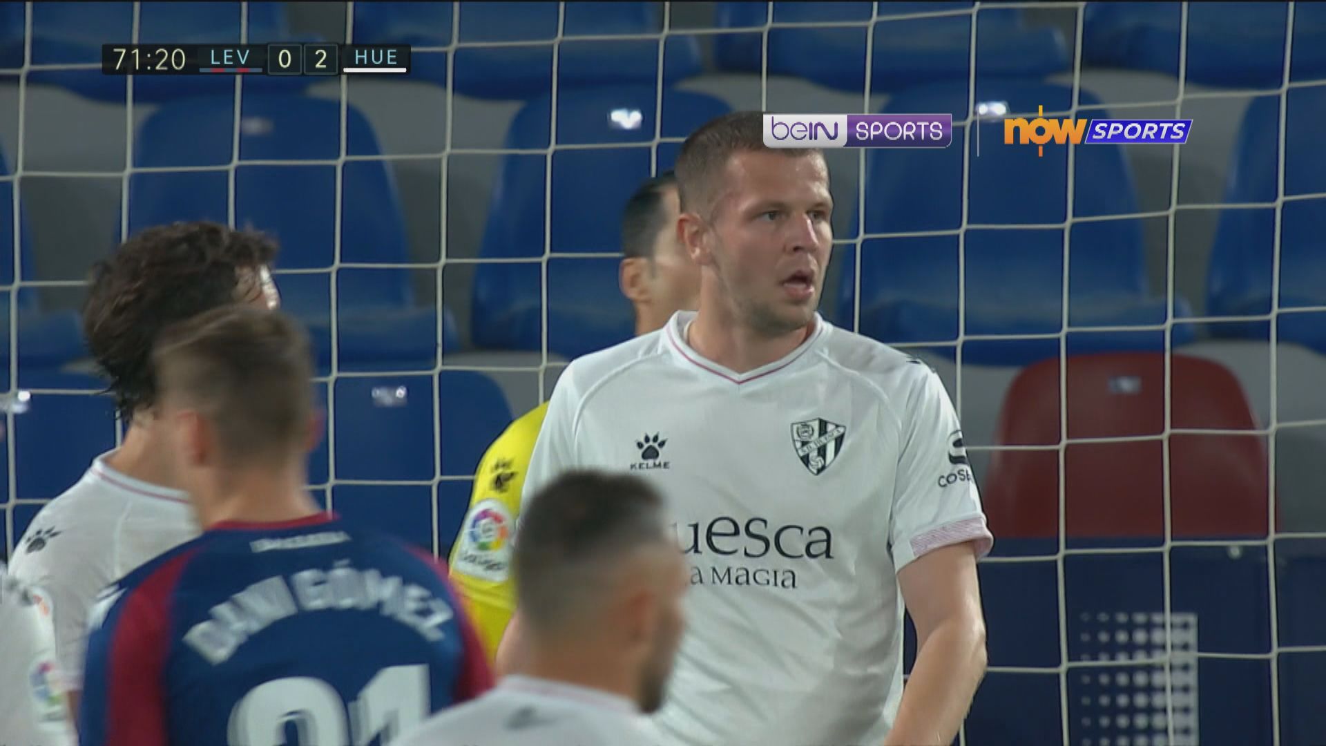 西甲　利雲特0:2韋斯卡