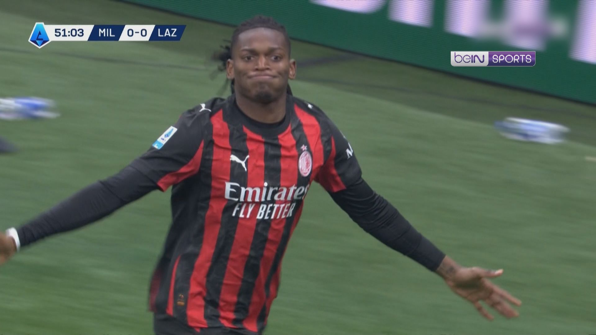 意甲　AC米蘭 1:0 拉素