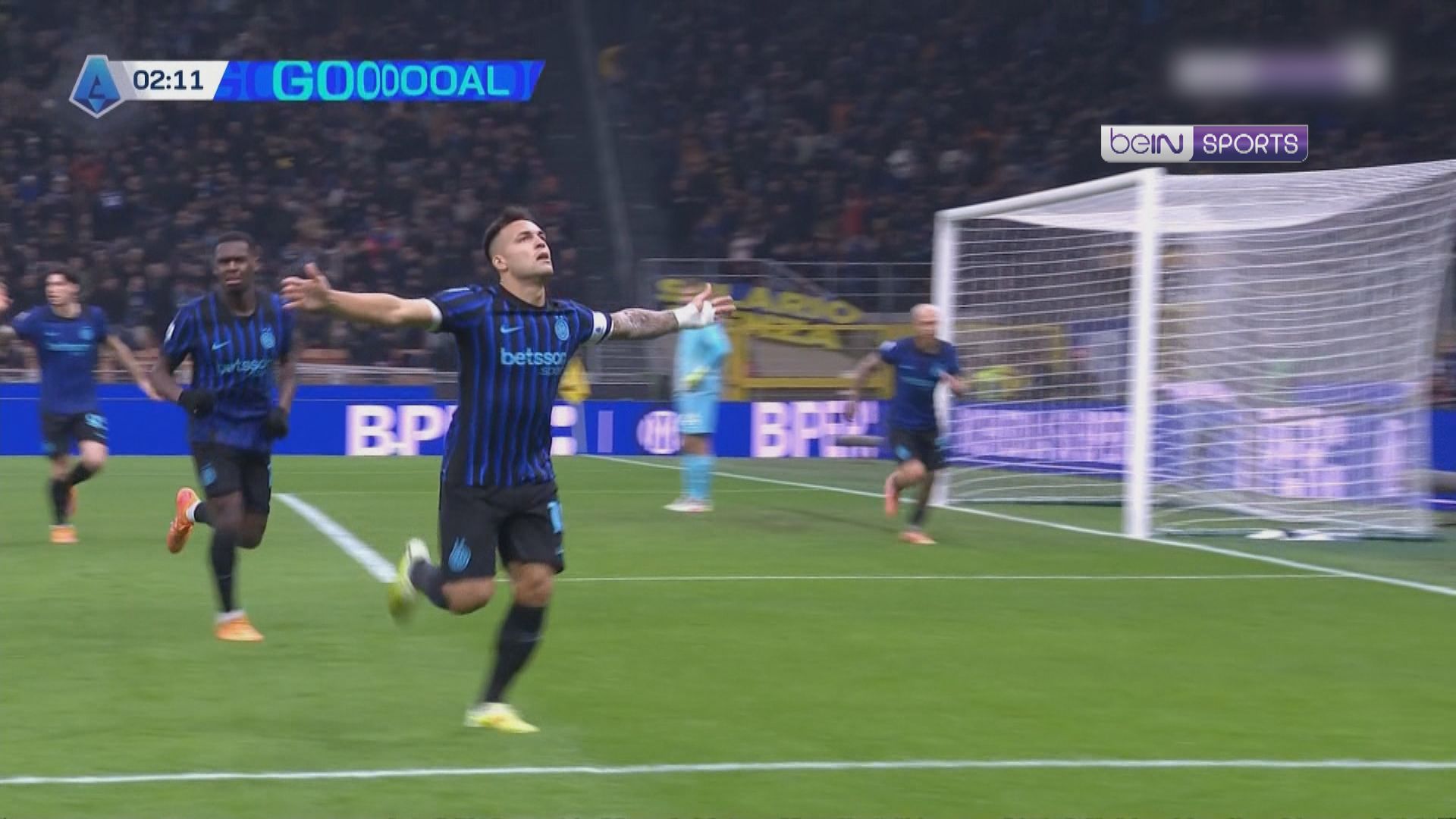 意甲　國際米蘭 2:0 拉素