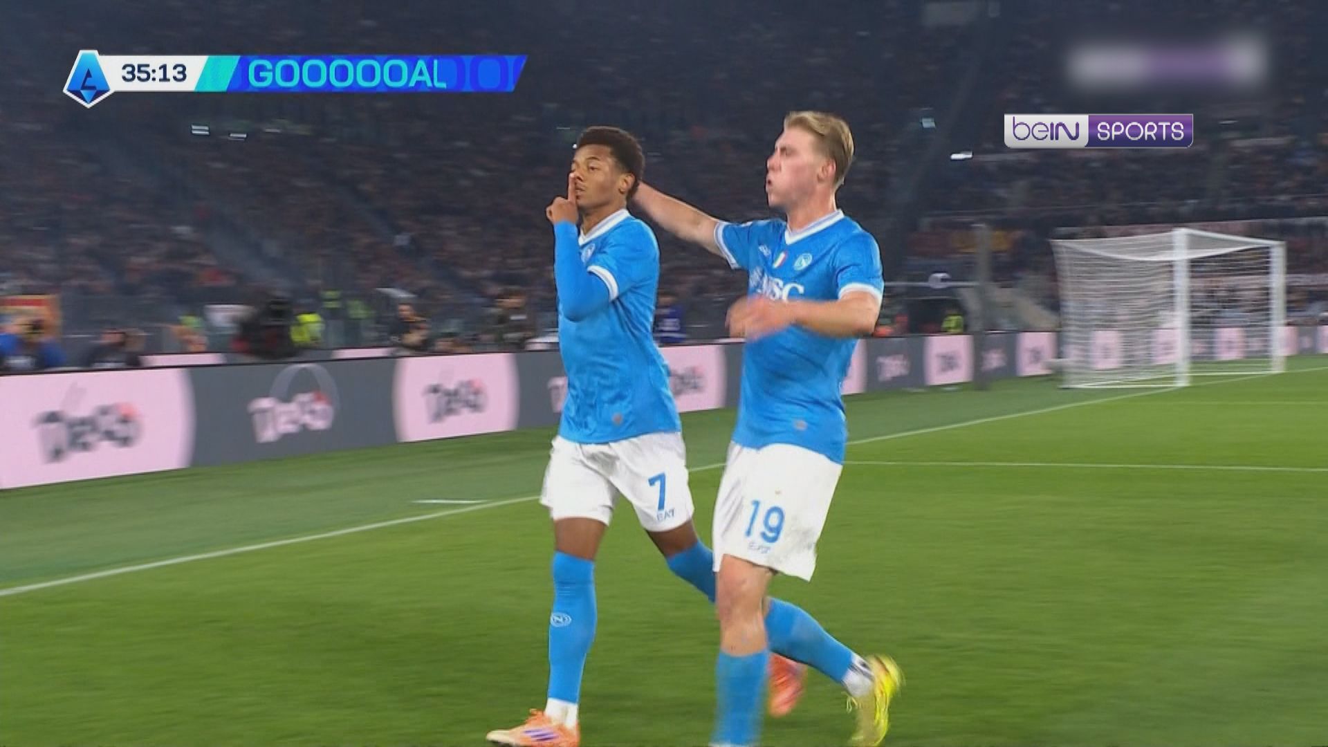 意甲　羅馬 0:1 拿玻里