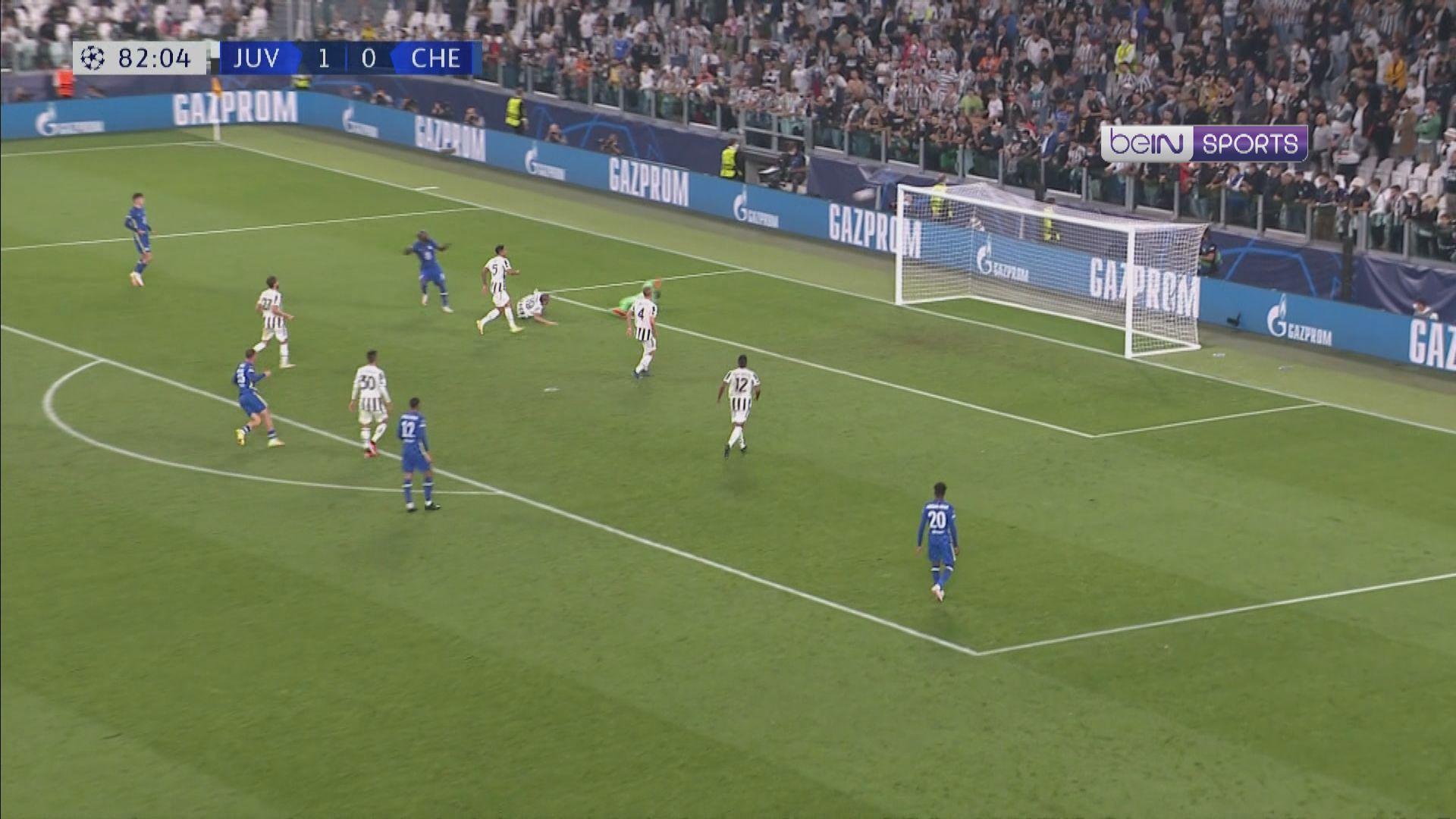 歐聯　祖雲達斯1:0車路士