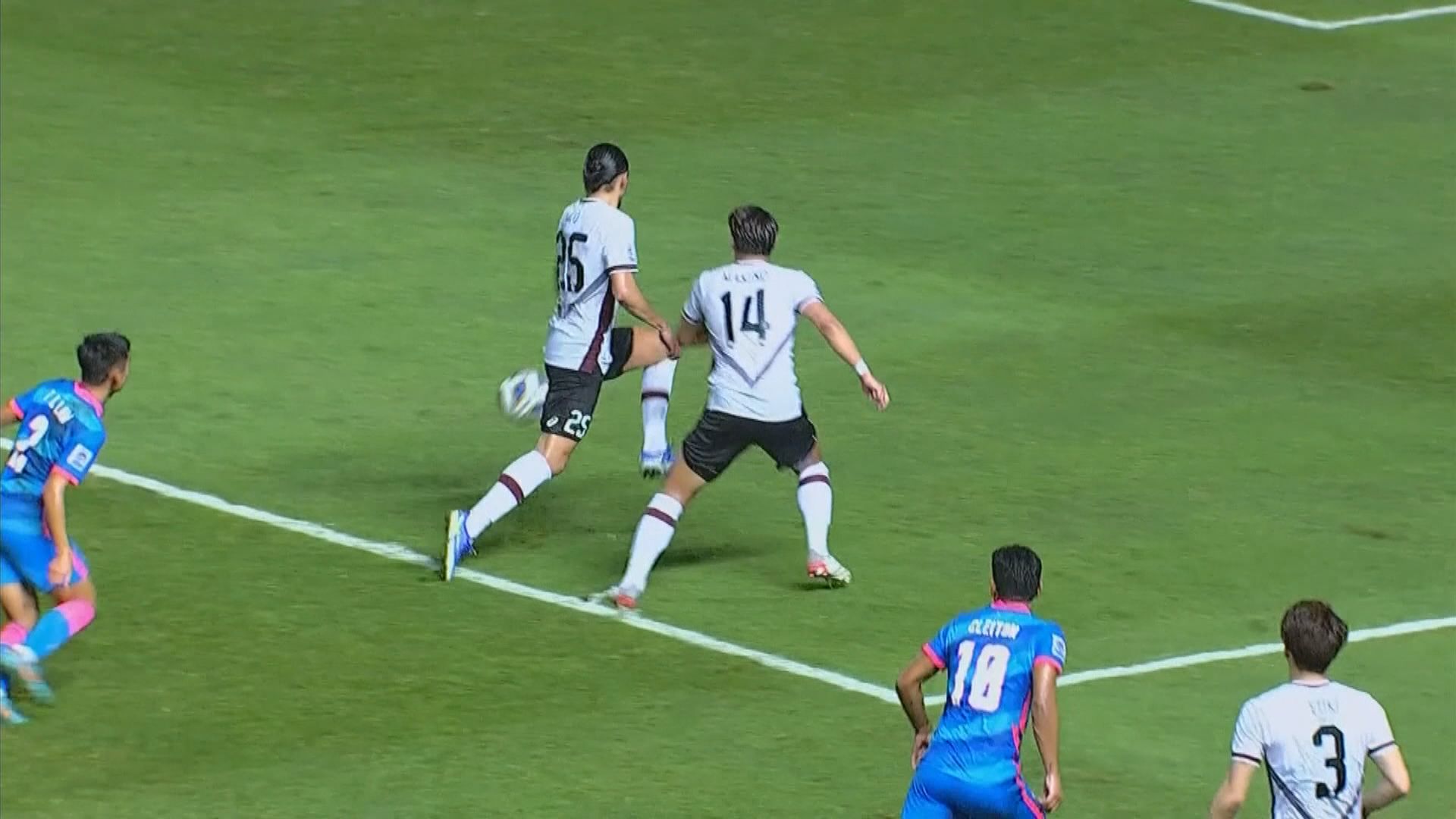 亞冠　傑志2：2神戶勝利船