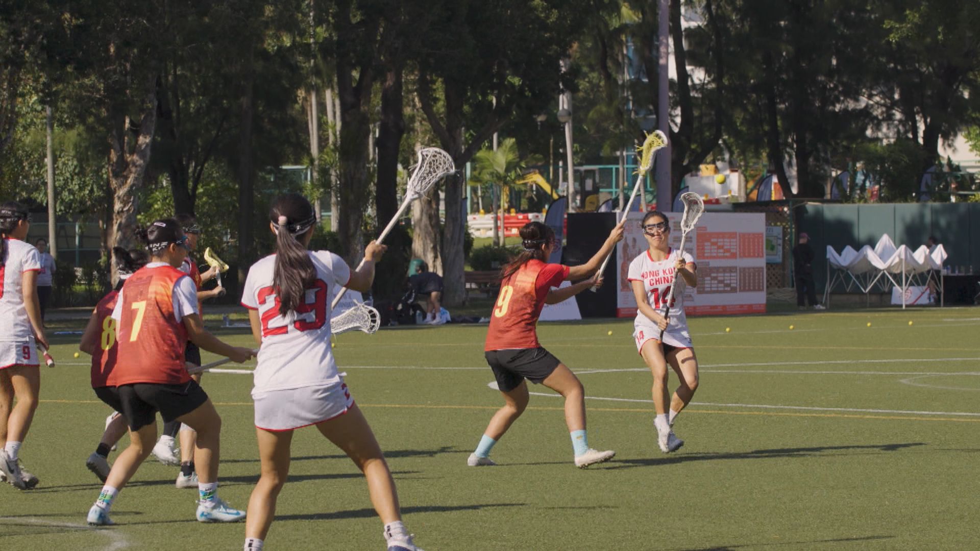 國際超級棍網球六人賽香港站展開　男女港隊同錄一勝一負