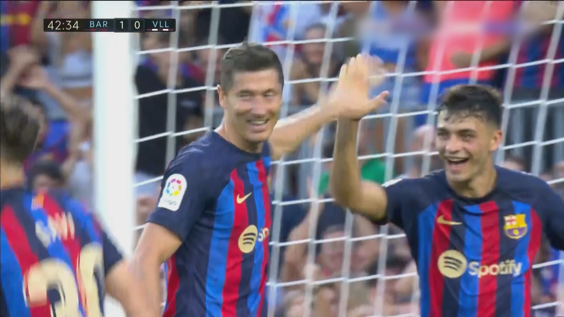 西甲　巴塞羅那4:0華拉度列