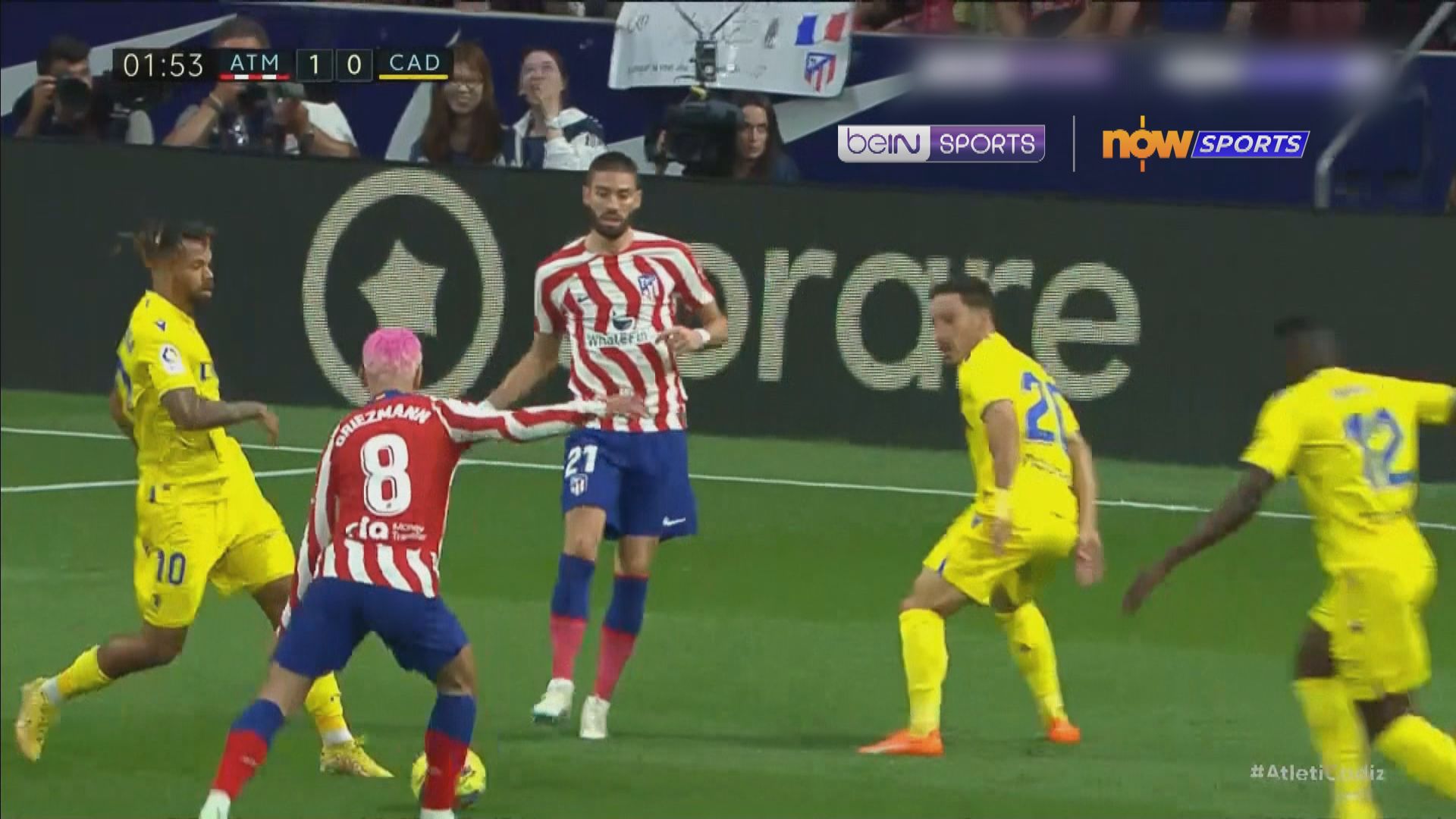 西甲　馬德里體育會 5:1 卡迪斯