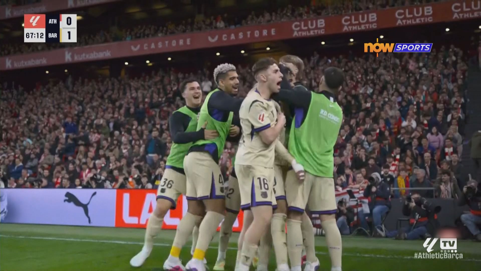 西甲　畢爾包 0:1 巴塞羅那