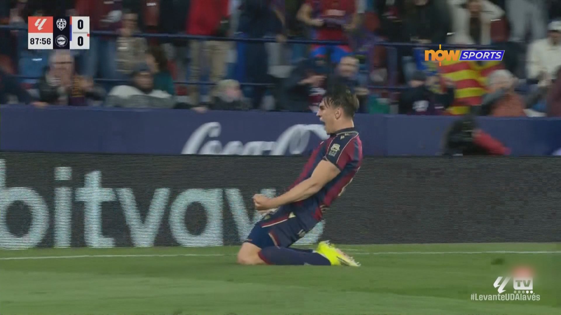 西甲　利雲特 2:0 艾拉維斯