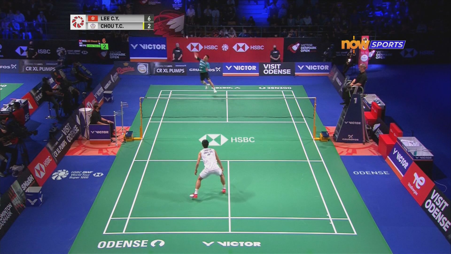 丹麥公開賽　李卓耀險勝周天成首度入四強