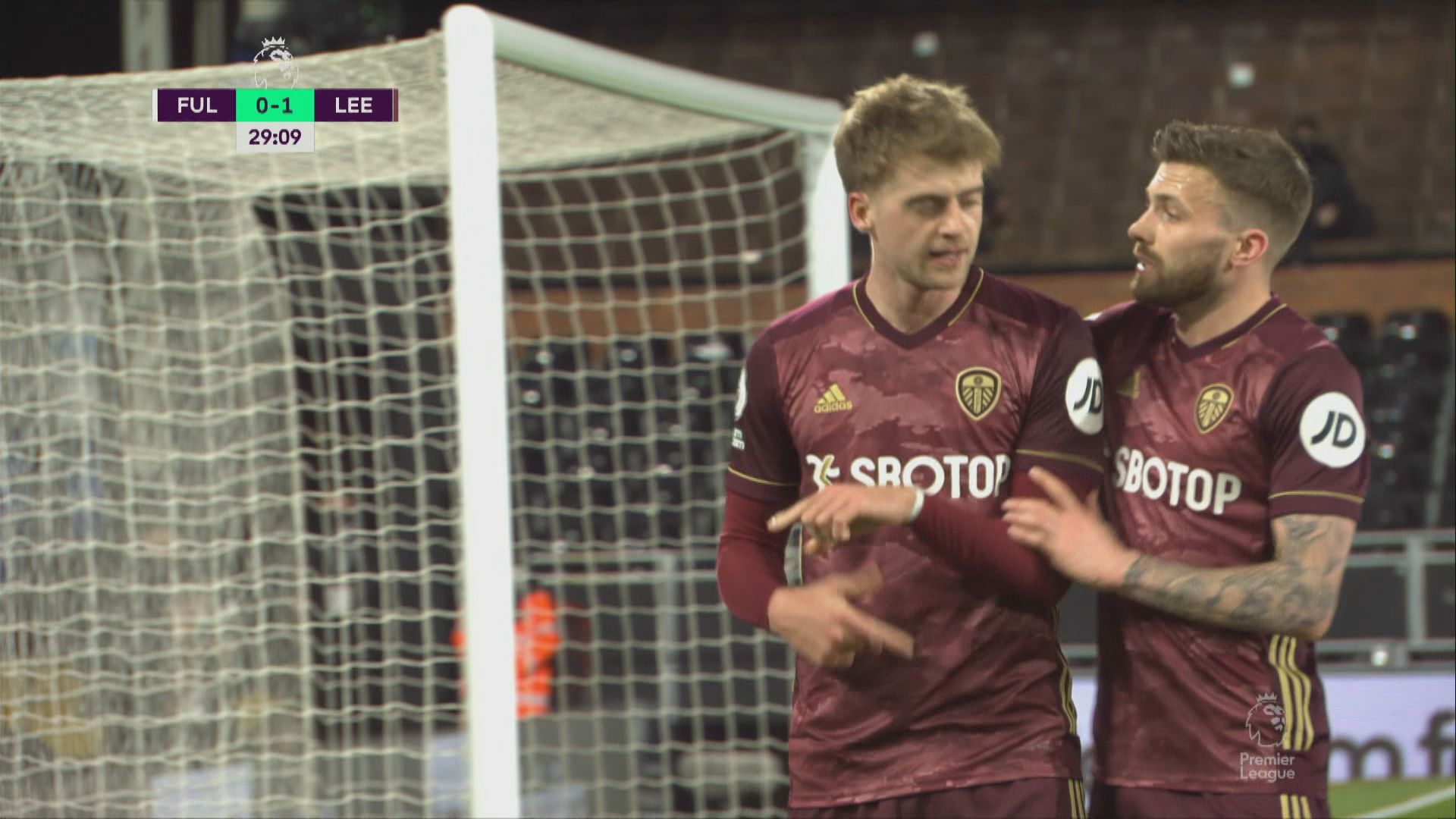 英超　富咸1:2列斯聯