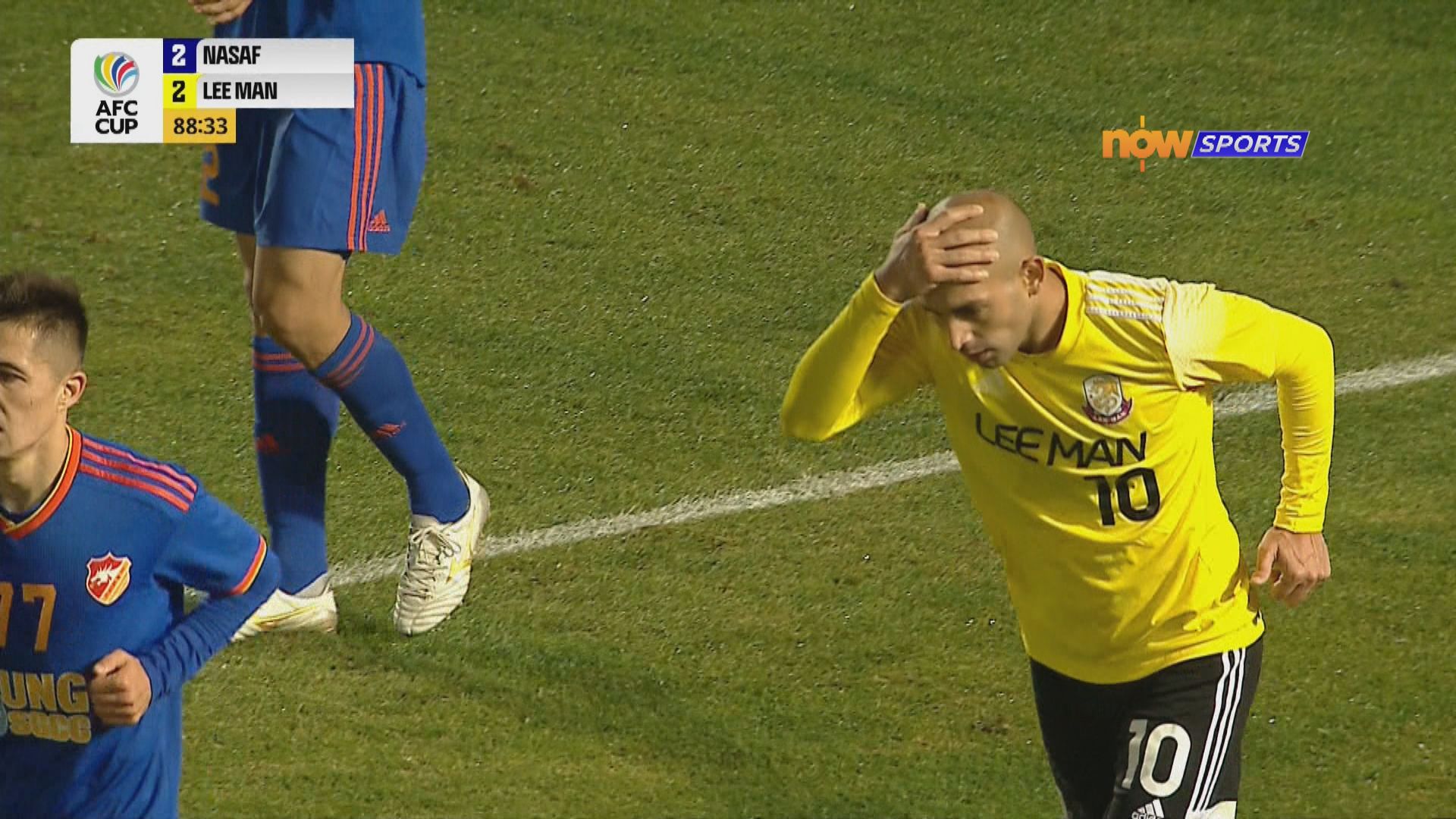 亞協盃分區決賽　理文加時不敵拿薩夫出局
