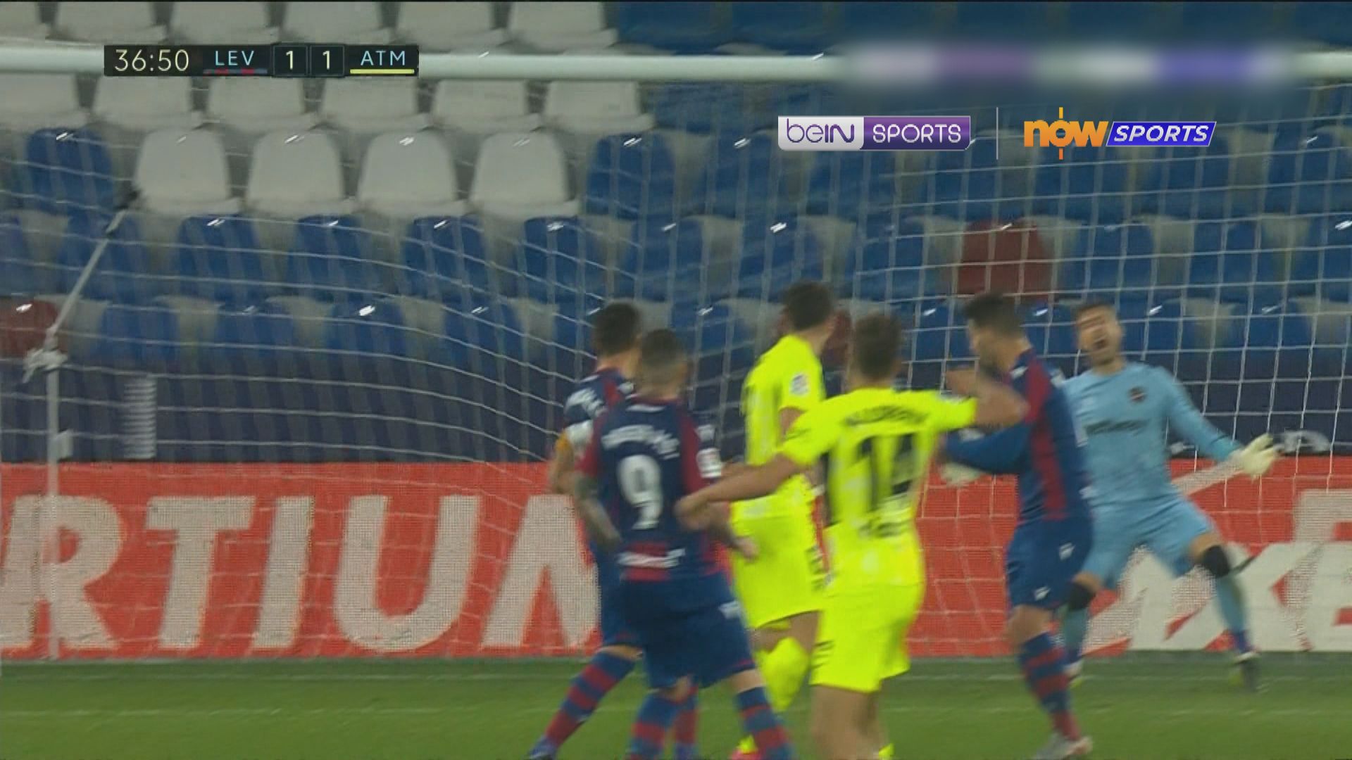 西甲　利雲特1:1馬德里體育會