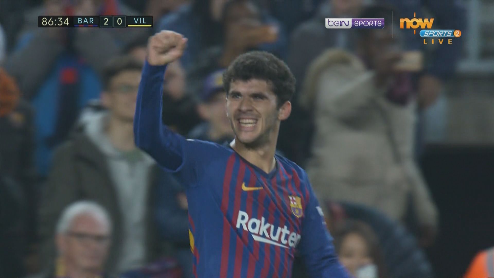 西甲　巴塞羅那 2:0 維拉利爾