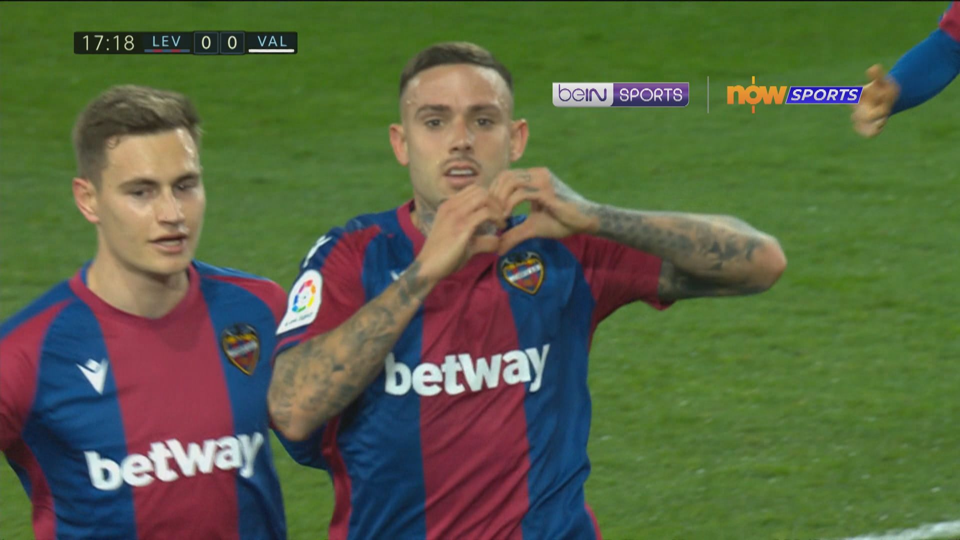 西甲　利雲特1:0華倫西亞