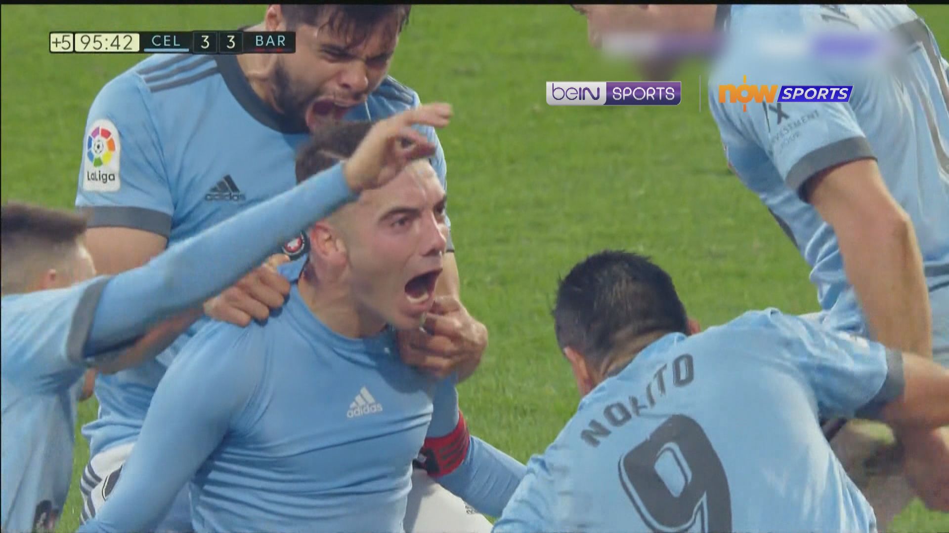 西甲　切爾達3:3巴塞羅那