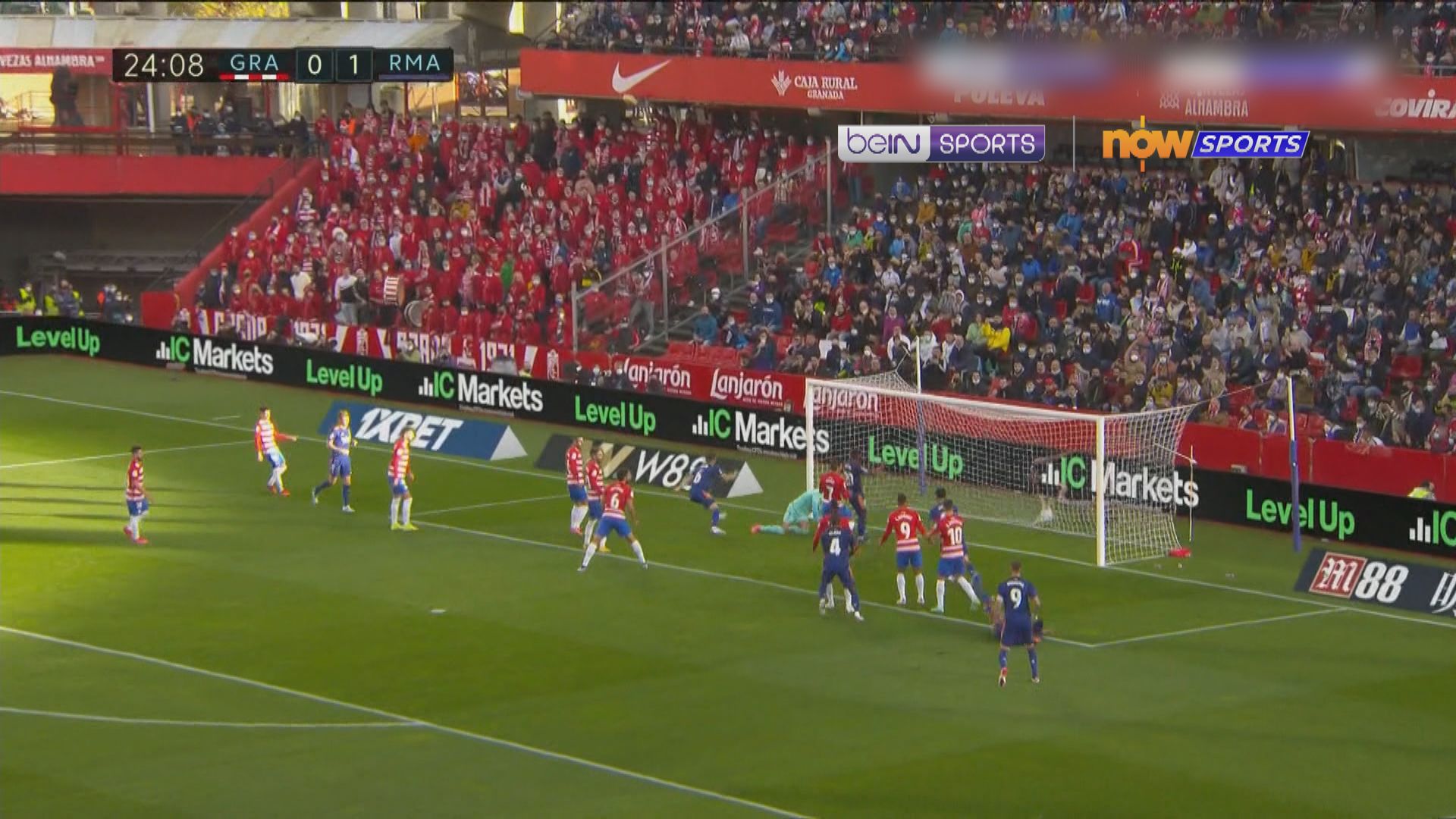 西甲　格拉納達1:4皇家馬德里