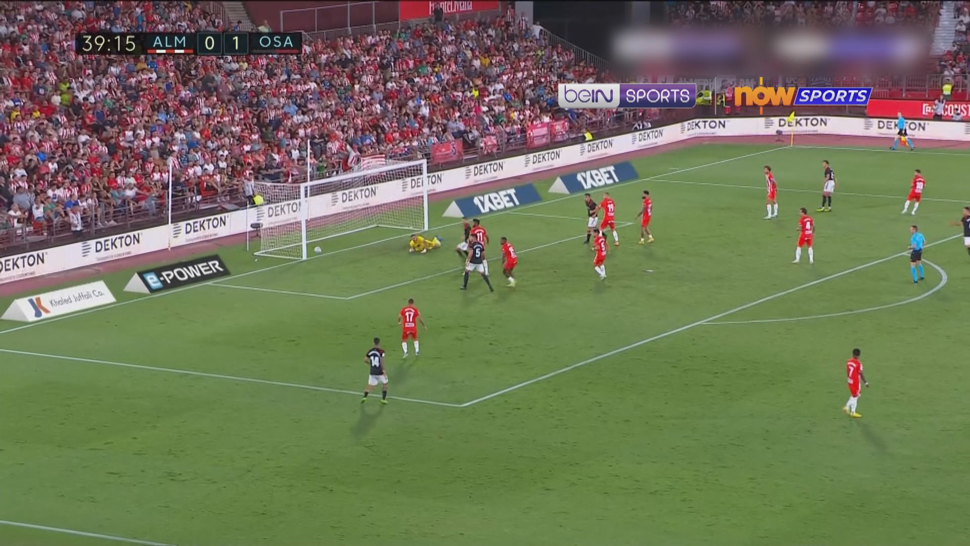 西甲　艾美利亞0:1奧沙辛拿