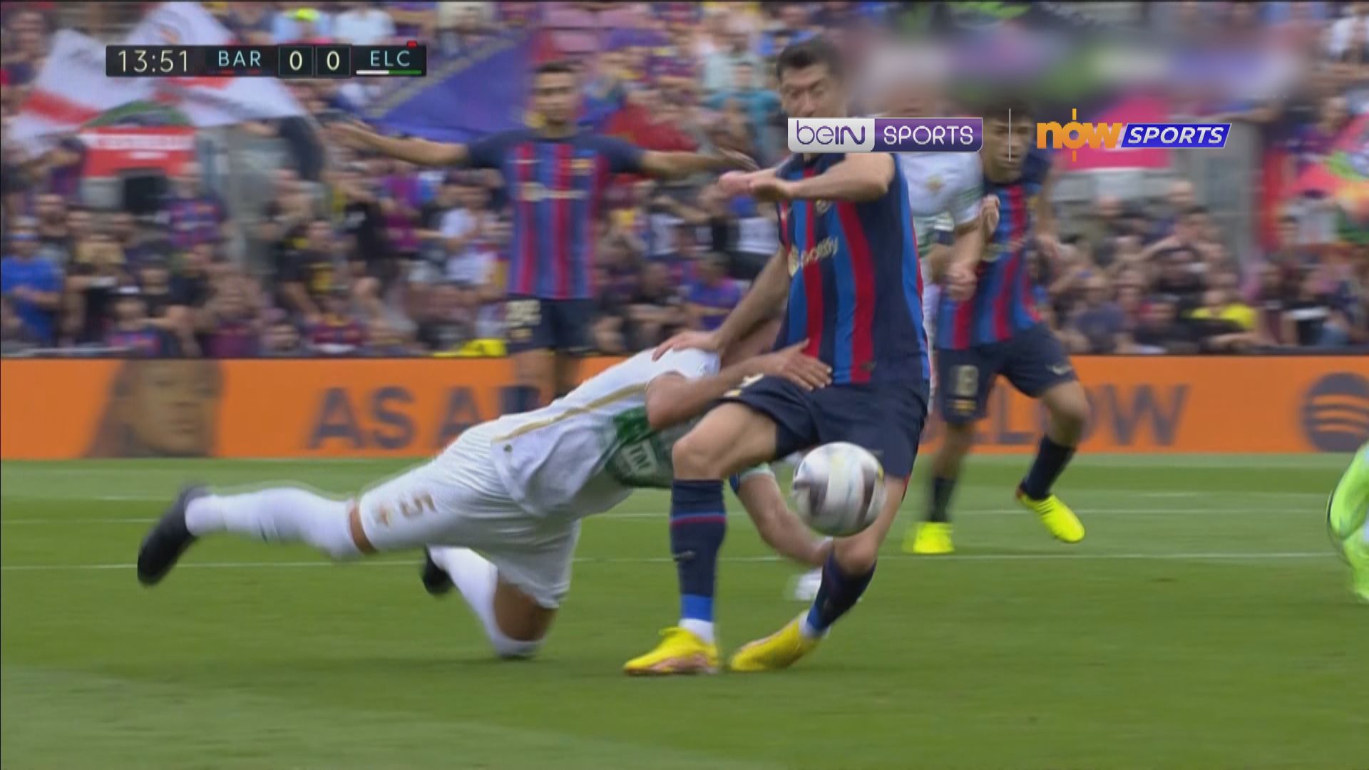 西甲　巴塞羅那3:0艾爾切