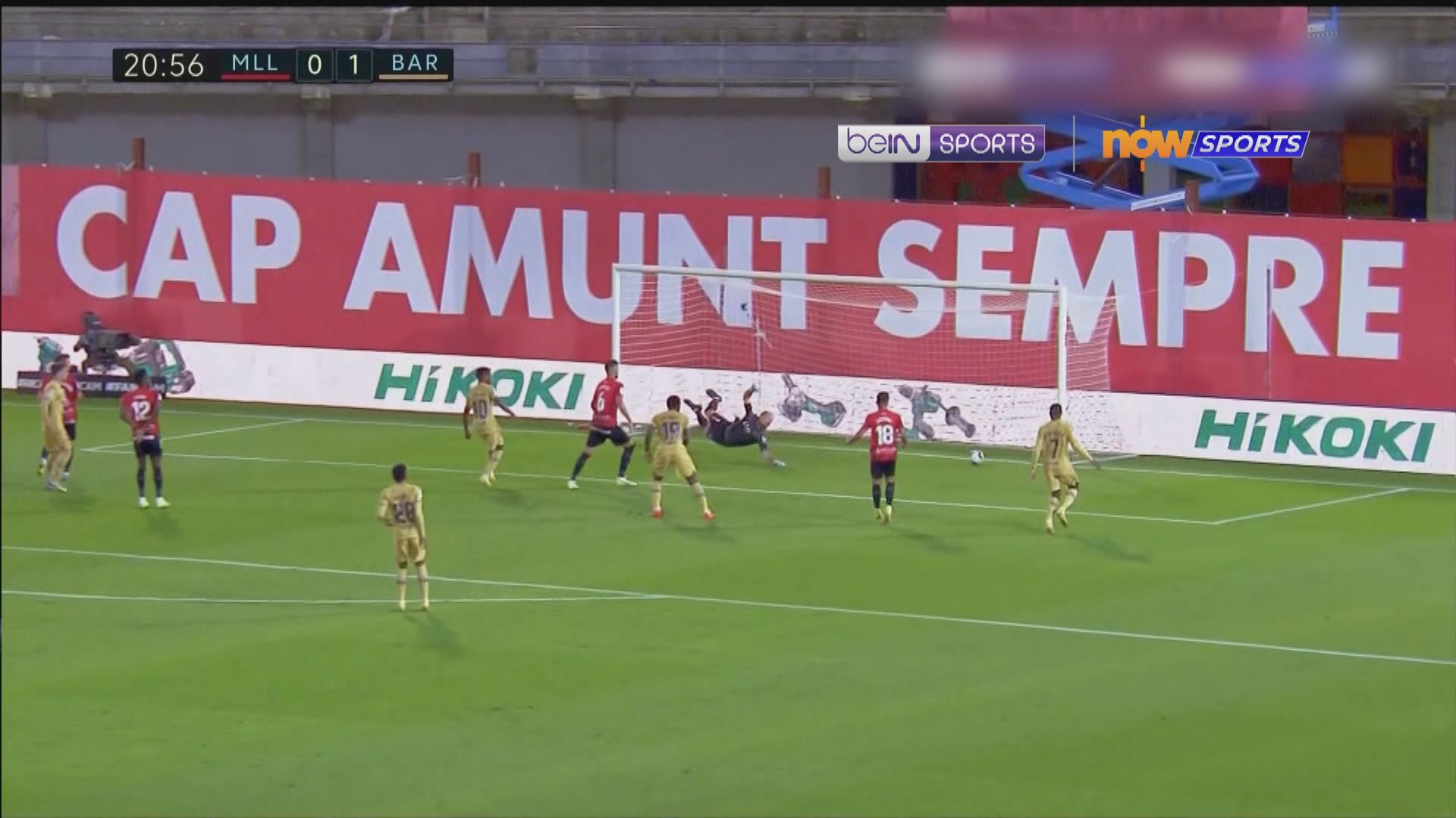 西甲　馬略卡0:1巴塞羅那