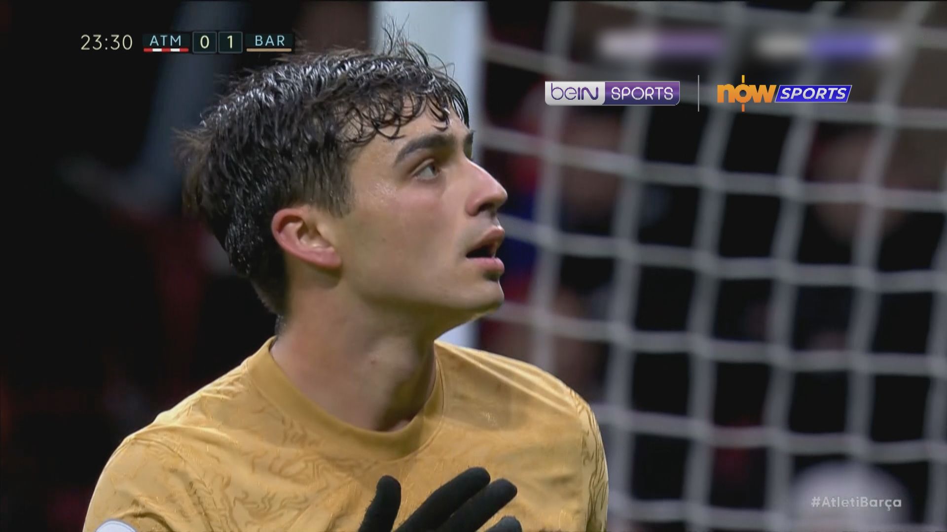 西甲　馬德里體育會0：1巴塞羅那