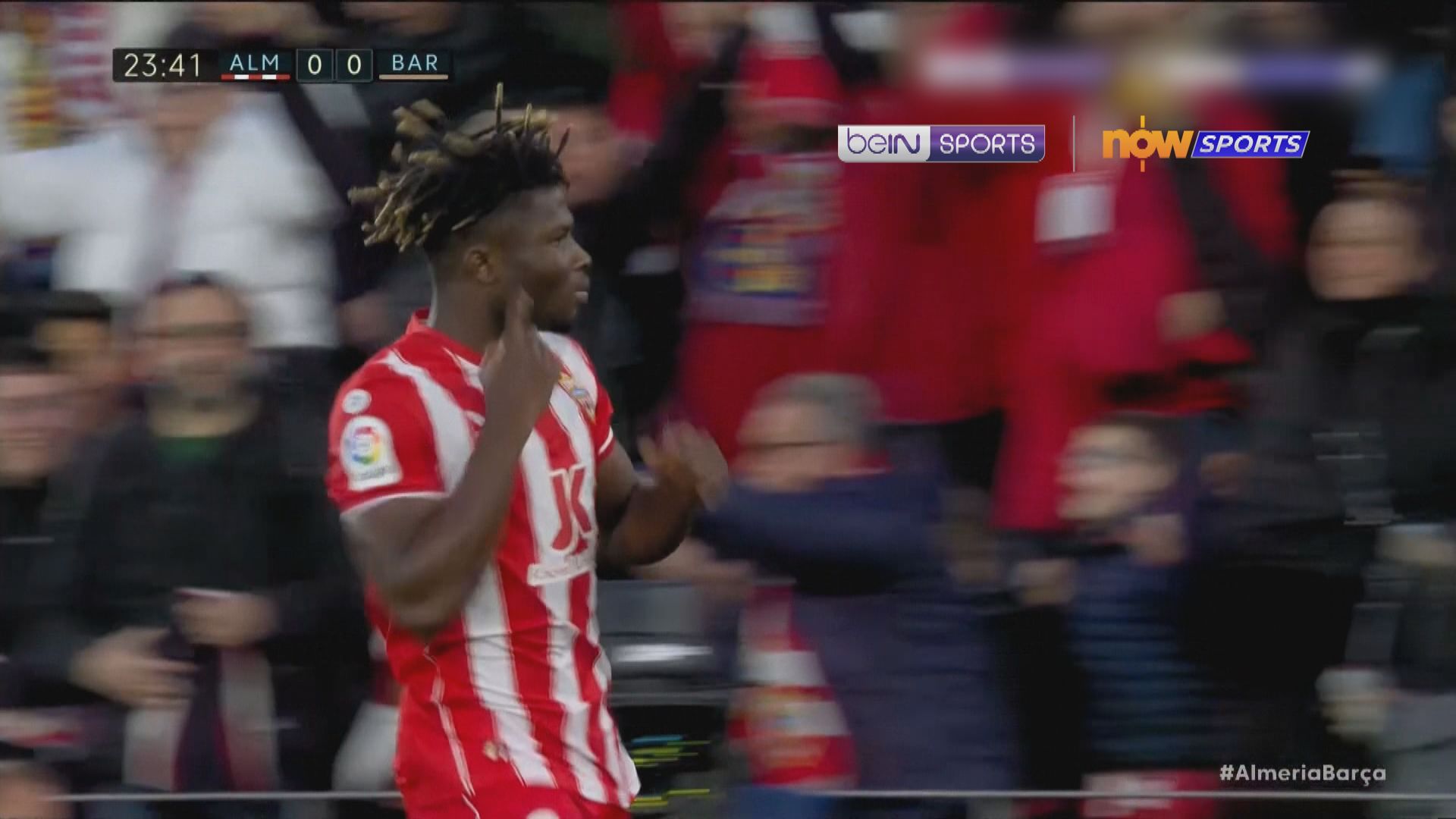 西甲　艾美利亞 1:0 巴塞羅那