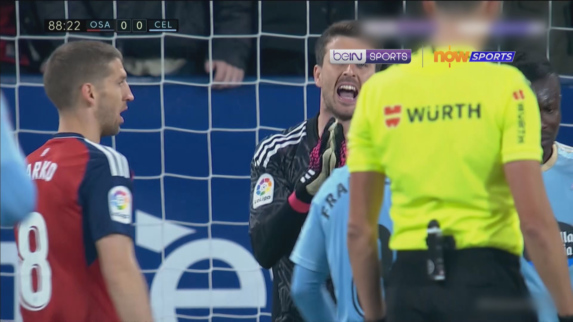 西甲　奧沙辛拿 0:0 切爾達