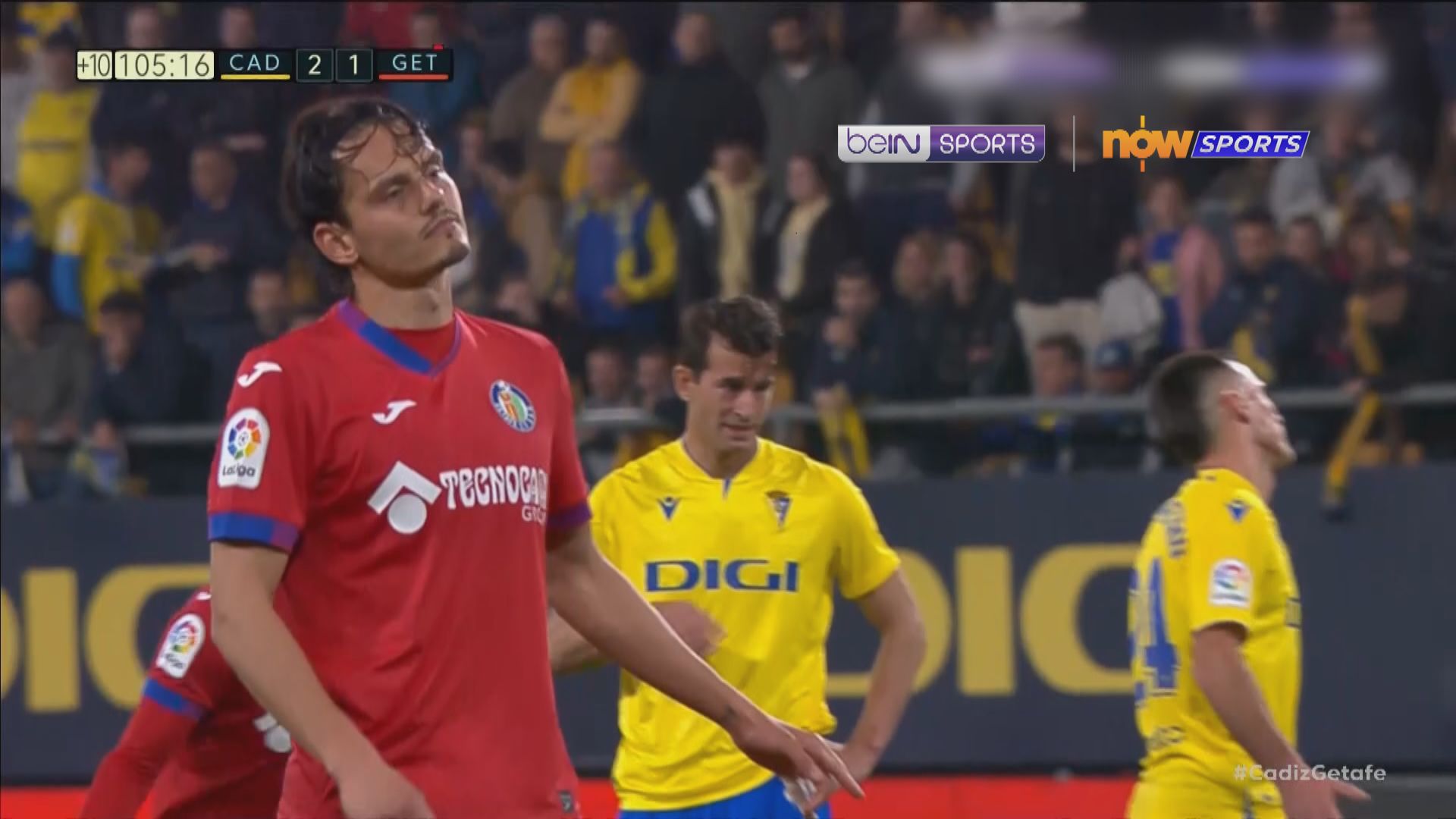 西甲　卡迪斯 2:2 基達菲