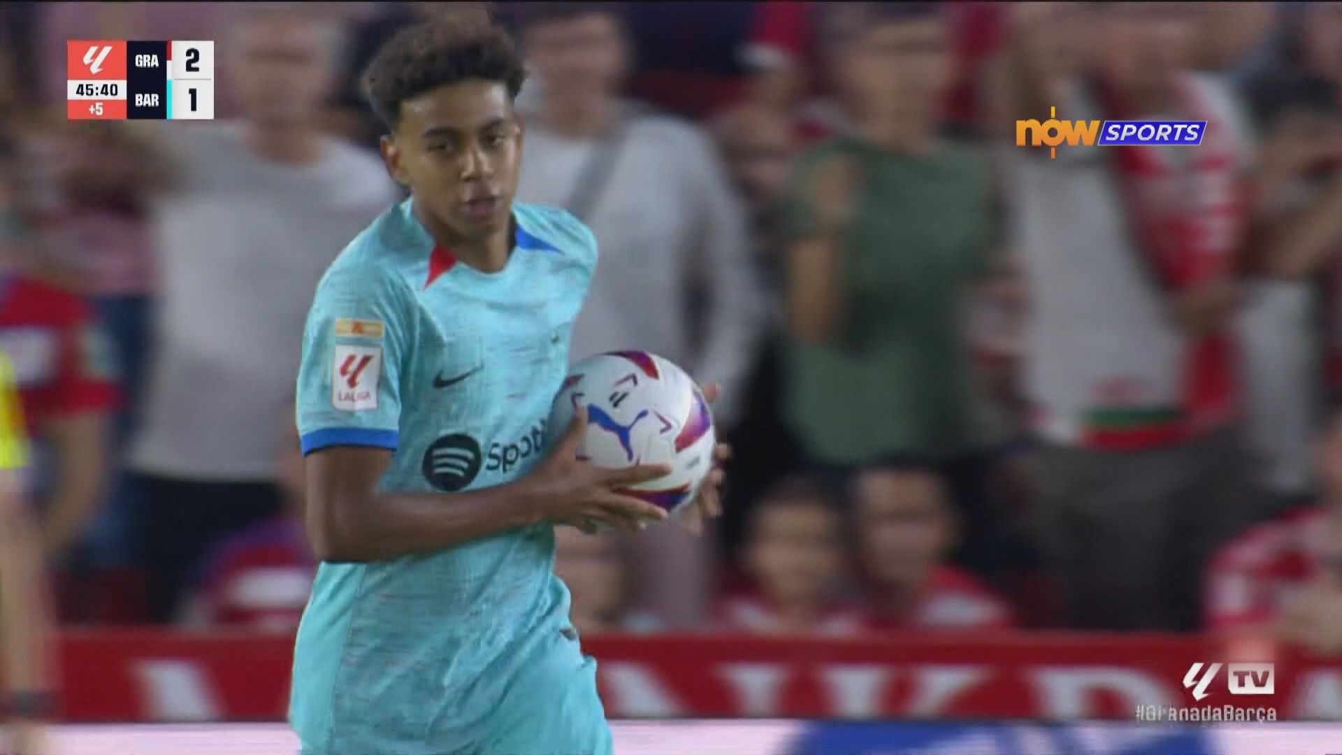 西甲 格拉納達 2:2 巴塞羅那