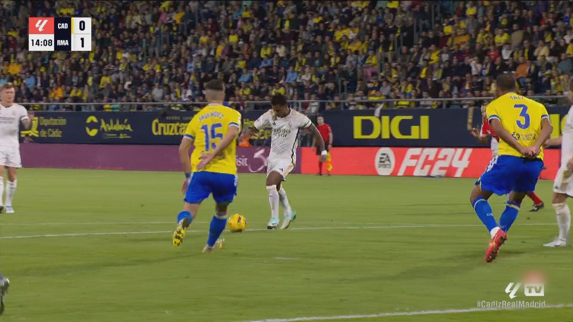 西甲 卡迪斯0:3皇家馬德里