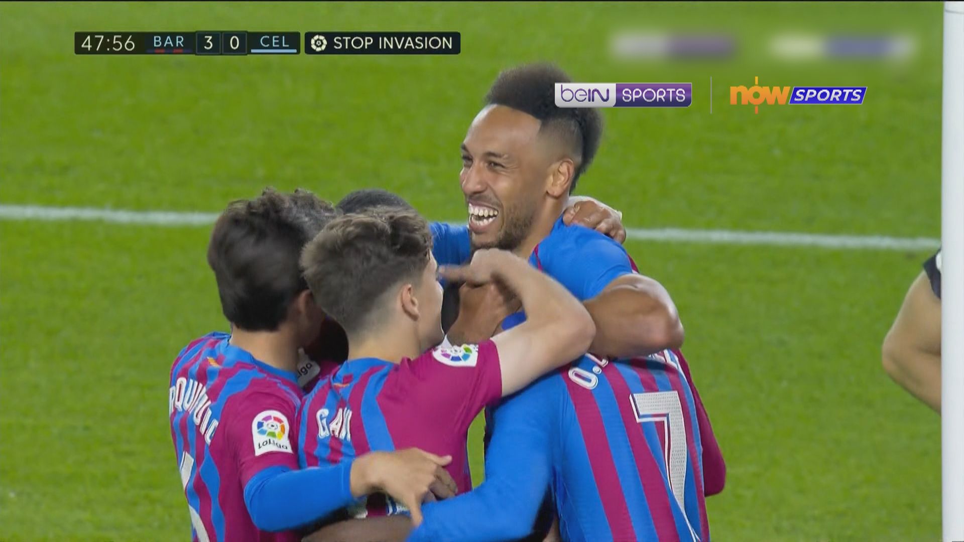 西甲　巴塞羅那3:1切爾達