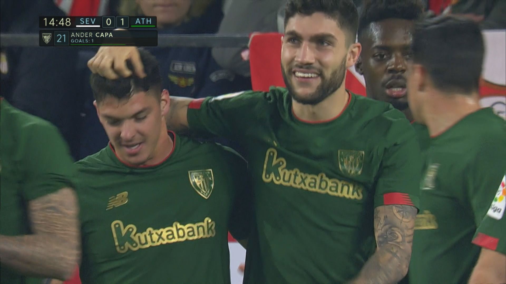 西甲　西維爾1:1畢爾包