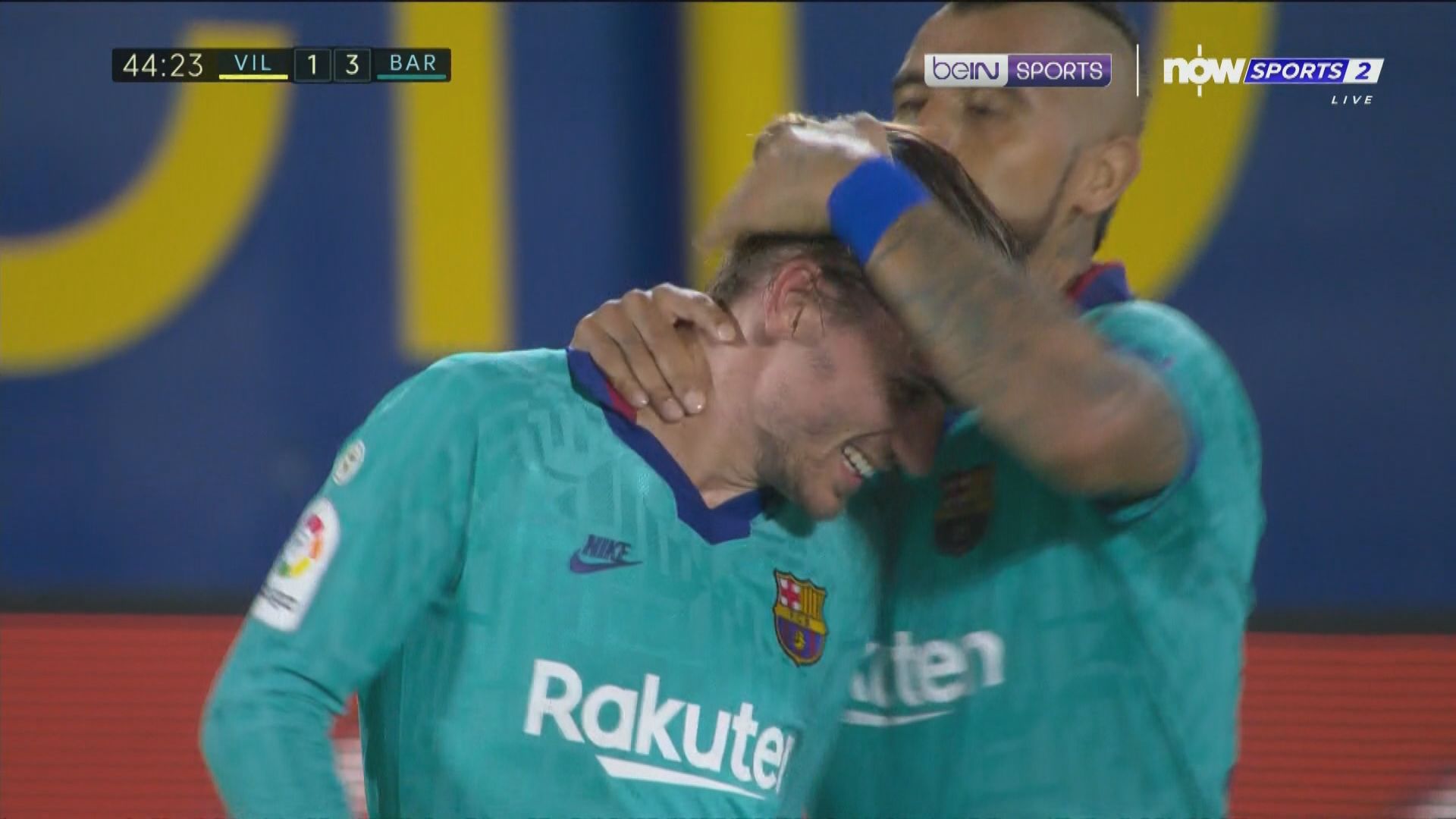 西甲　維拉利爾1:4巴塞羅那