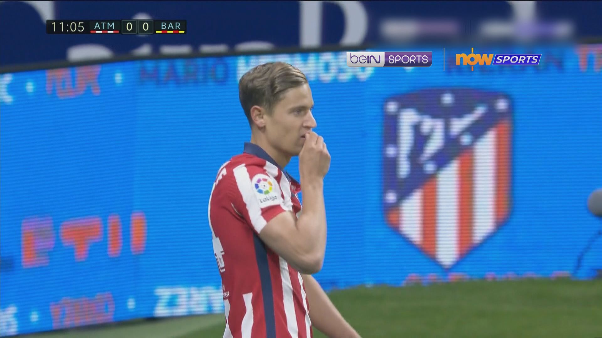 西甲　馬德里體育會1:0巴塞羅那　