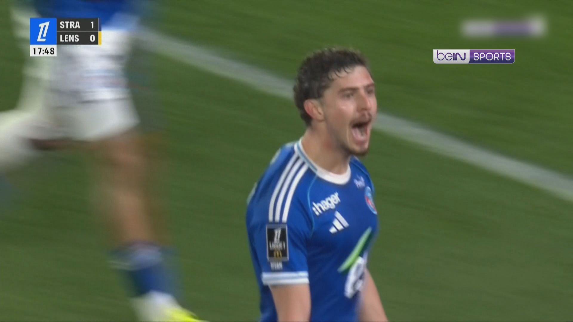 法甲　斯特拉斯堡 1:1 朗斯