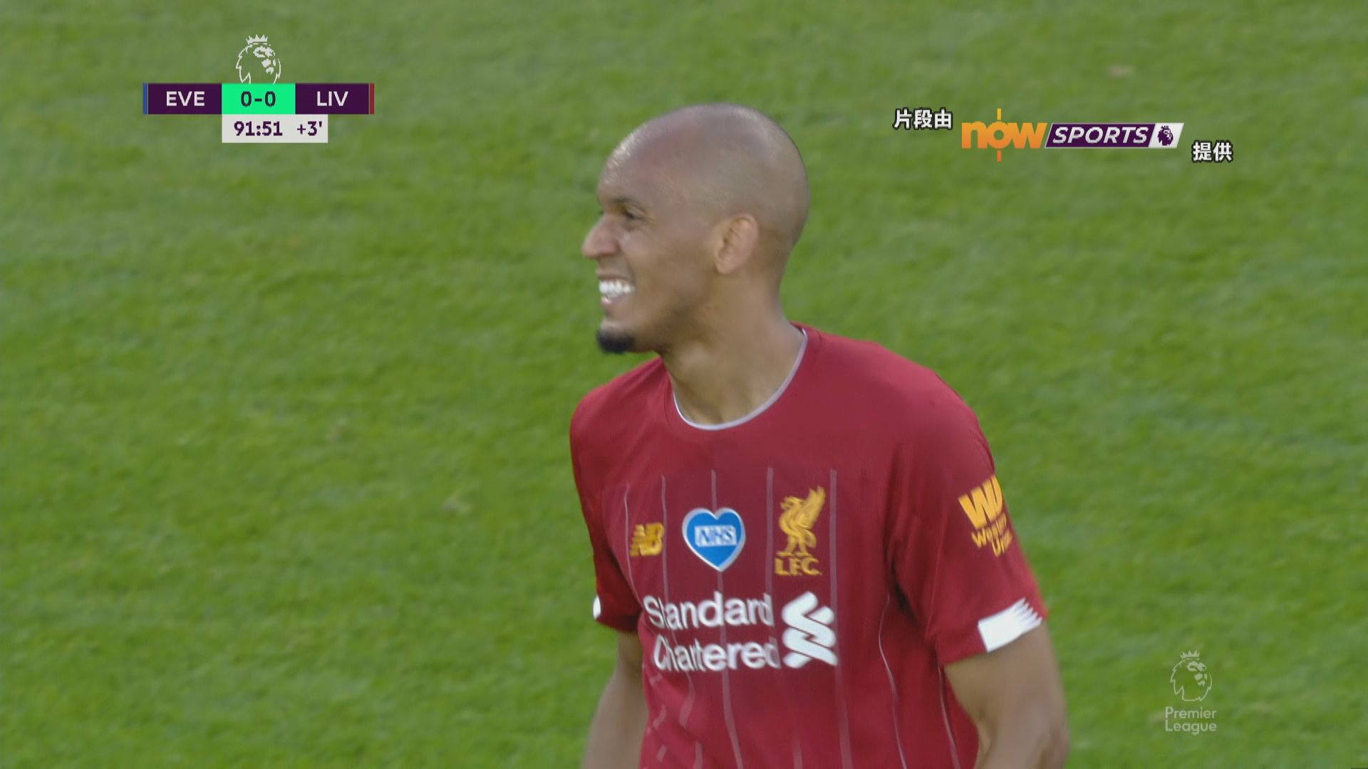 英超　愛華頓0:0利物浦