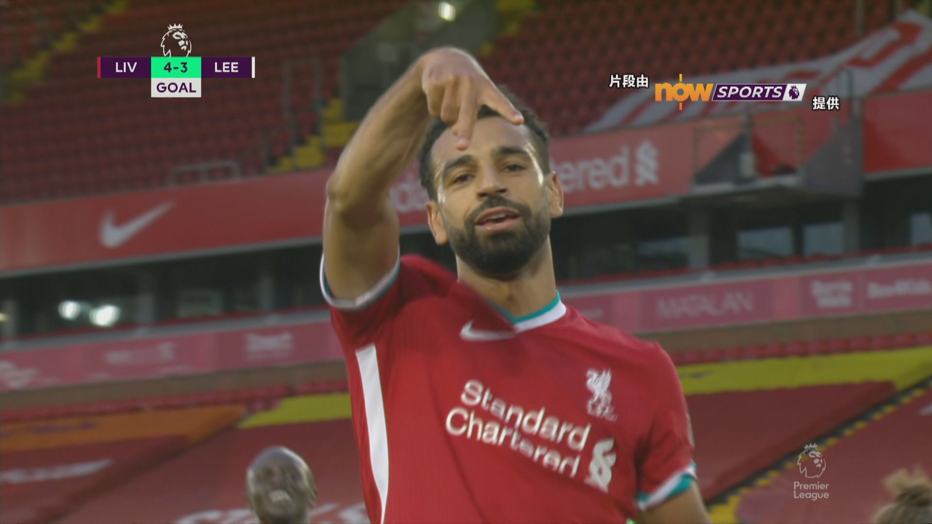 英超　利物浦4:3列斯聯