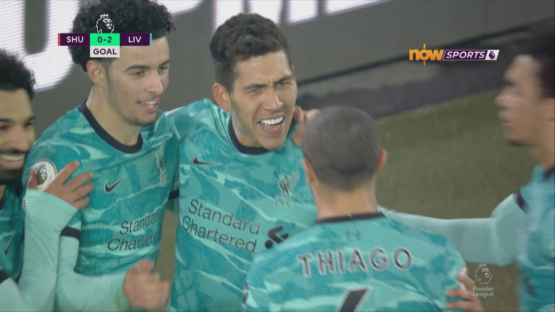 英超　錫菲聯0:2利物浦