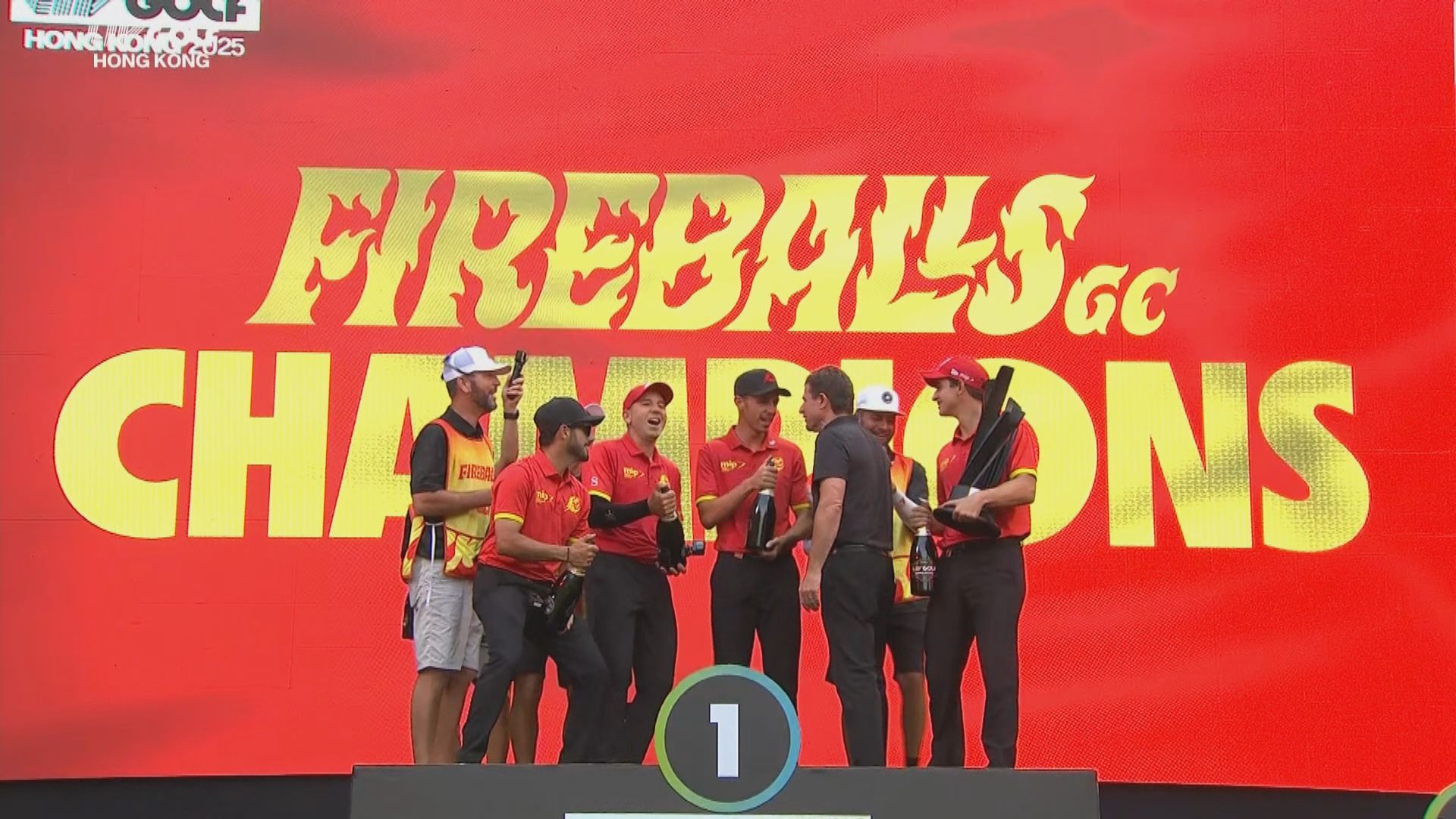 LIV高爾夫聯賽香港站　加西亞包辦個人及團體賽冠軍