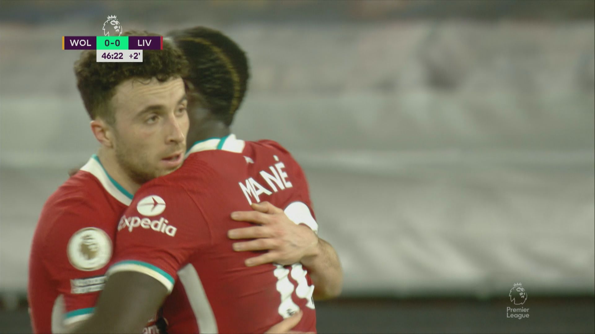 英超　狼隊0:1利物浦