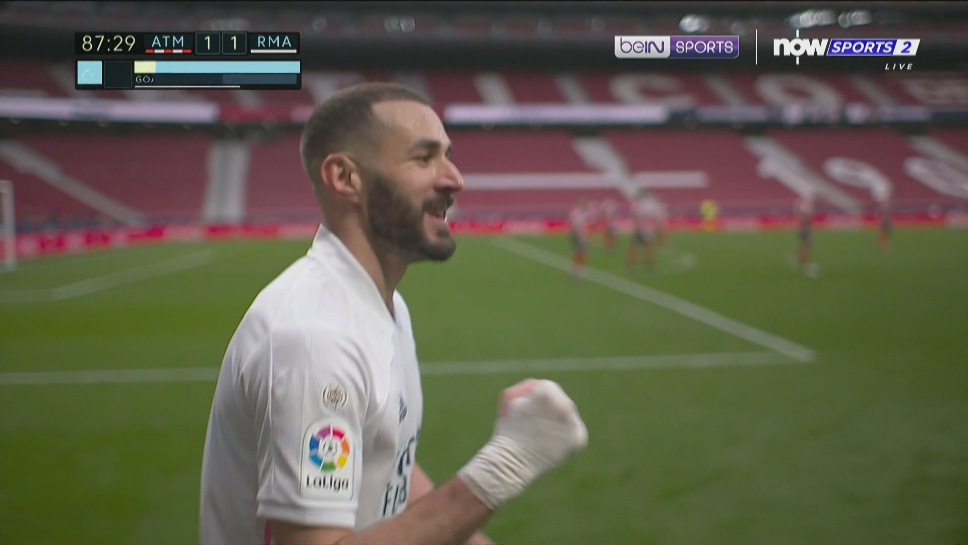 西甲　馬德里體育會1:1皇家馬德里