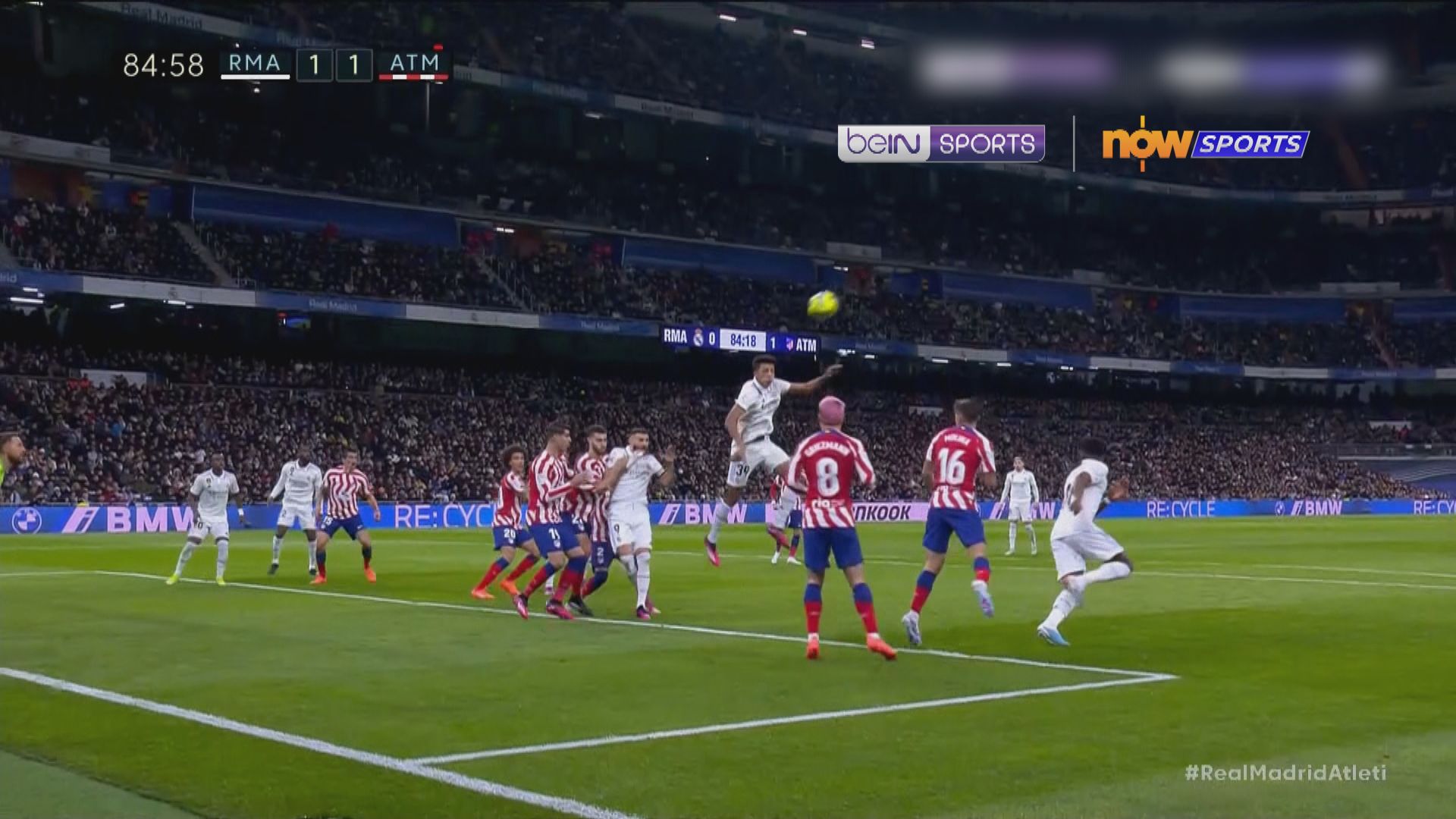 西甲　皇家馬德里 1:1 馬德里體育會