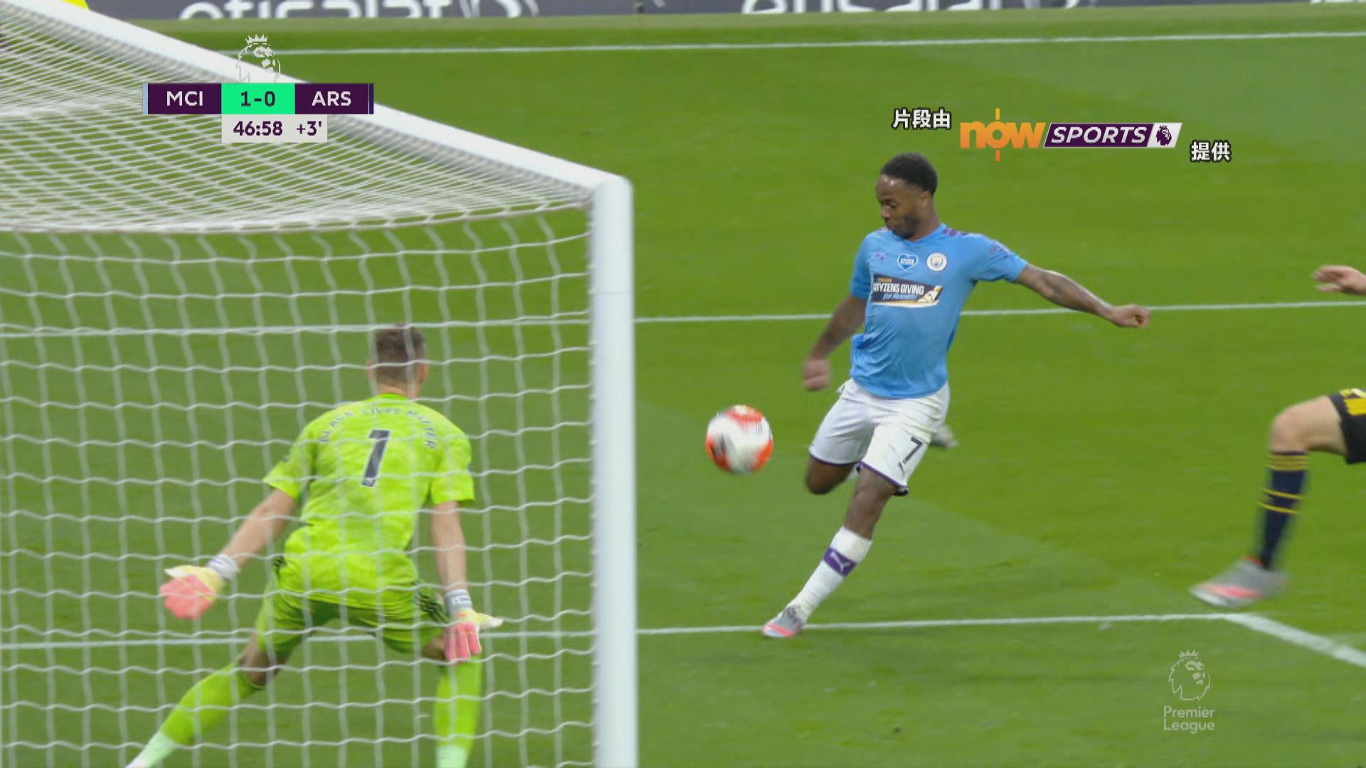 英超聯重開　曼城3:0阿仙奴