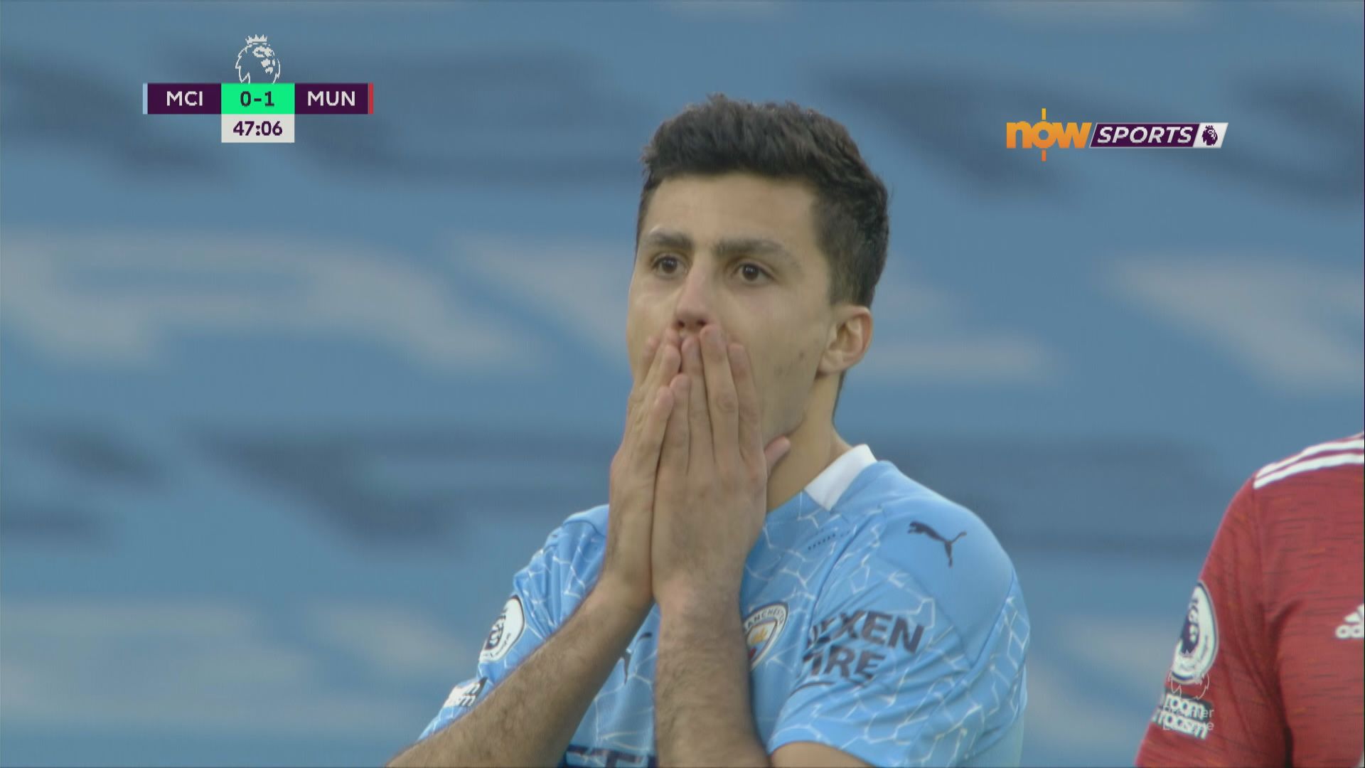 英超　曼城0:2曼聯