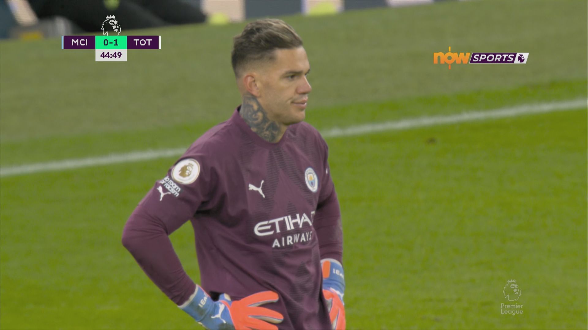 英超　曼城 4:2 熱刺