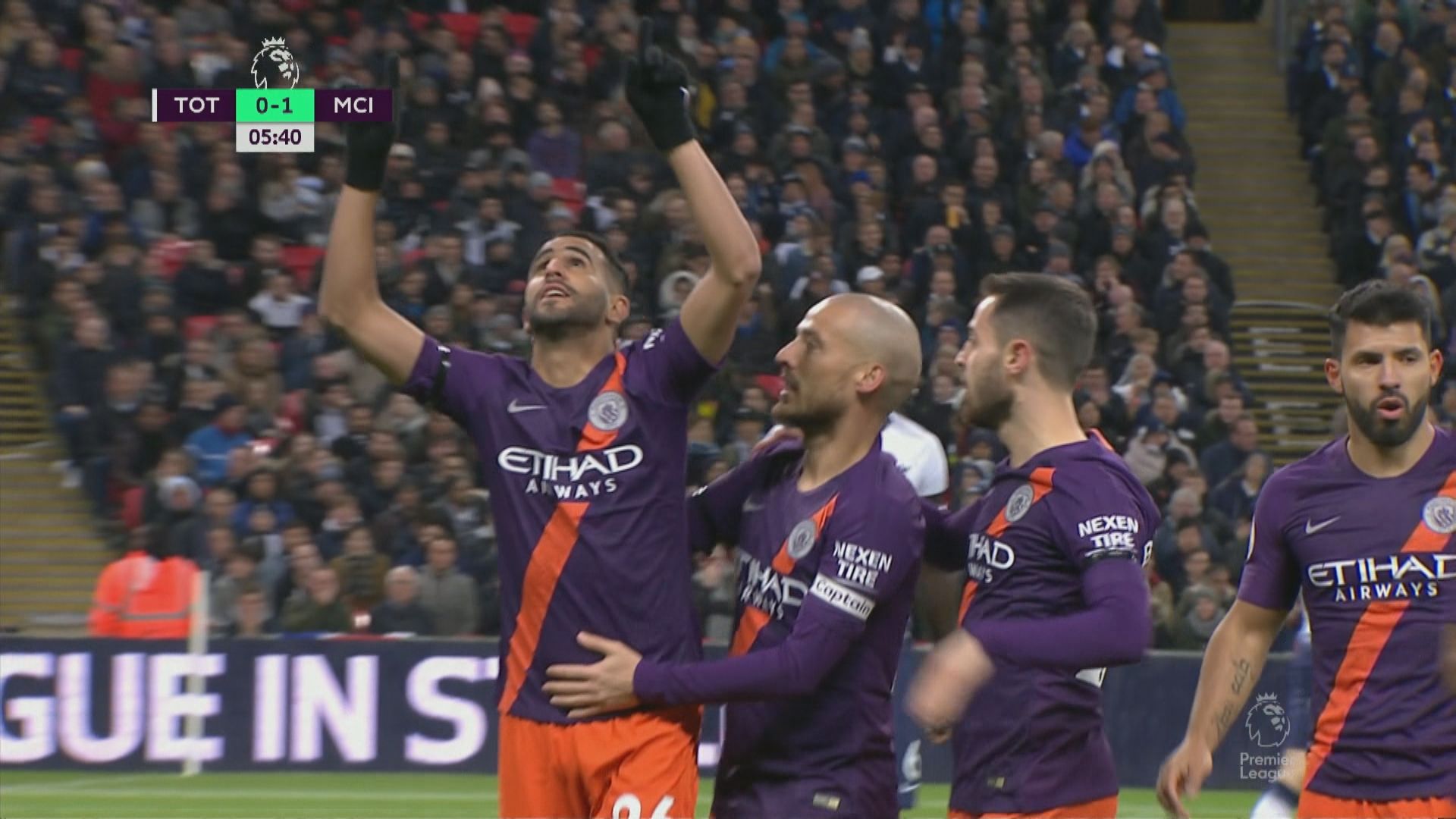 英超　熱刺0:1曼城