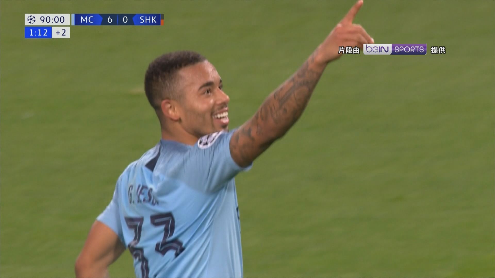 歐聯　曼城6：0薩克達