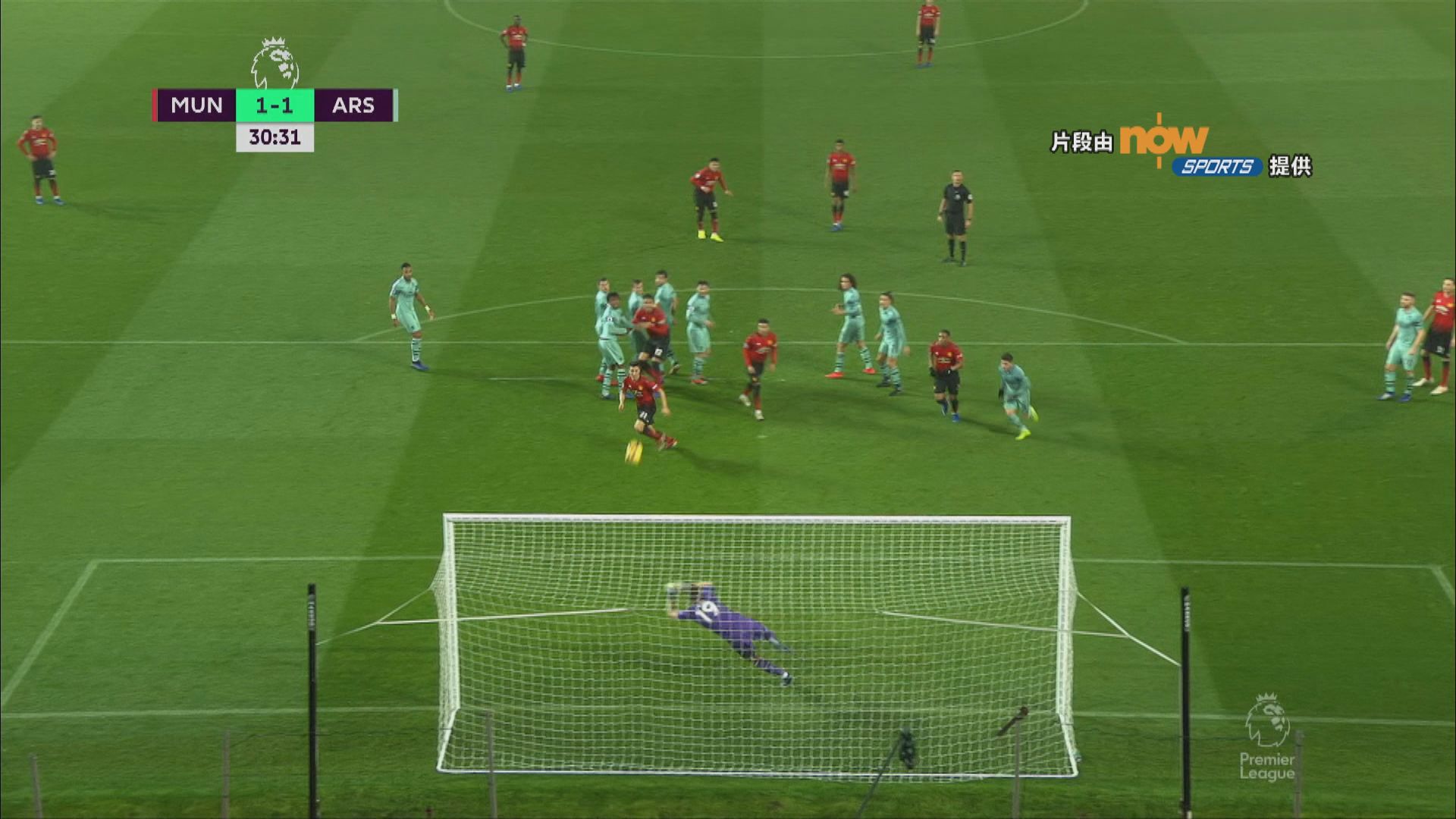 英超　曼聯2:2阿仙奴